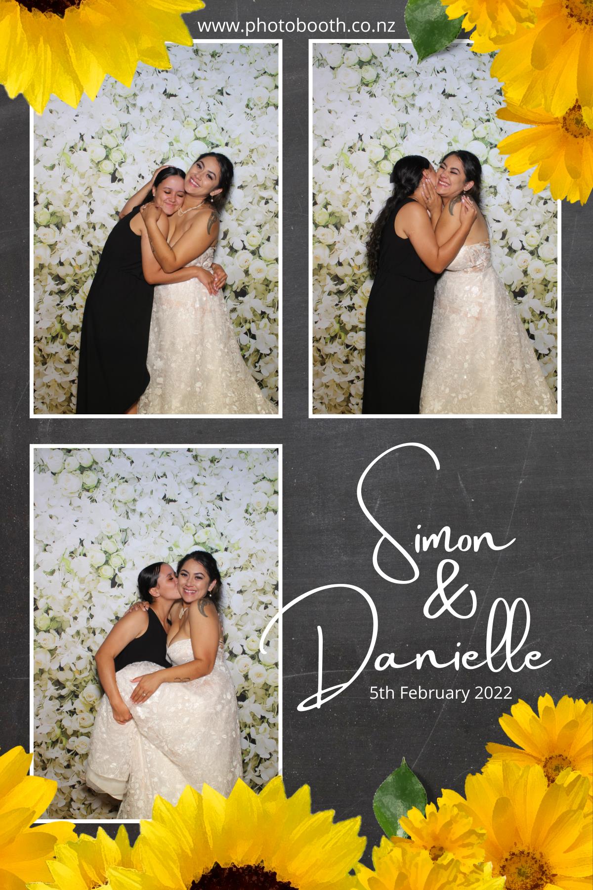 Simon & Danielle's Wedding | View more photos from the event at gallery.photobooth.co.nz/u/SelfieCentral/Simon-Danielles-Wedding