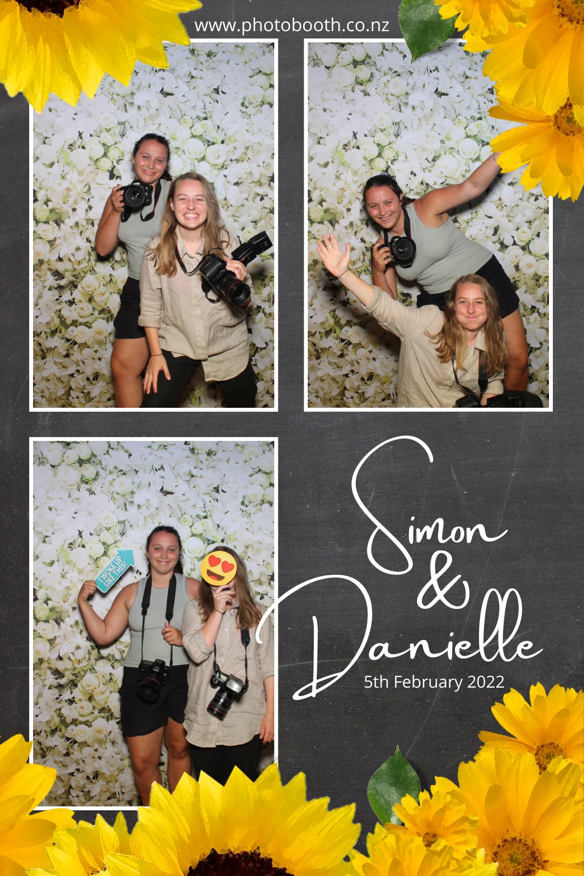 Simon & Danielle's Wedding | View more photos from the event at gallery.photobooth.co.nz/u/SelfieCentral/Simon-Danielles-Wedding