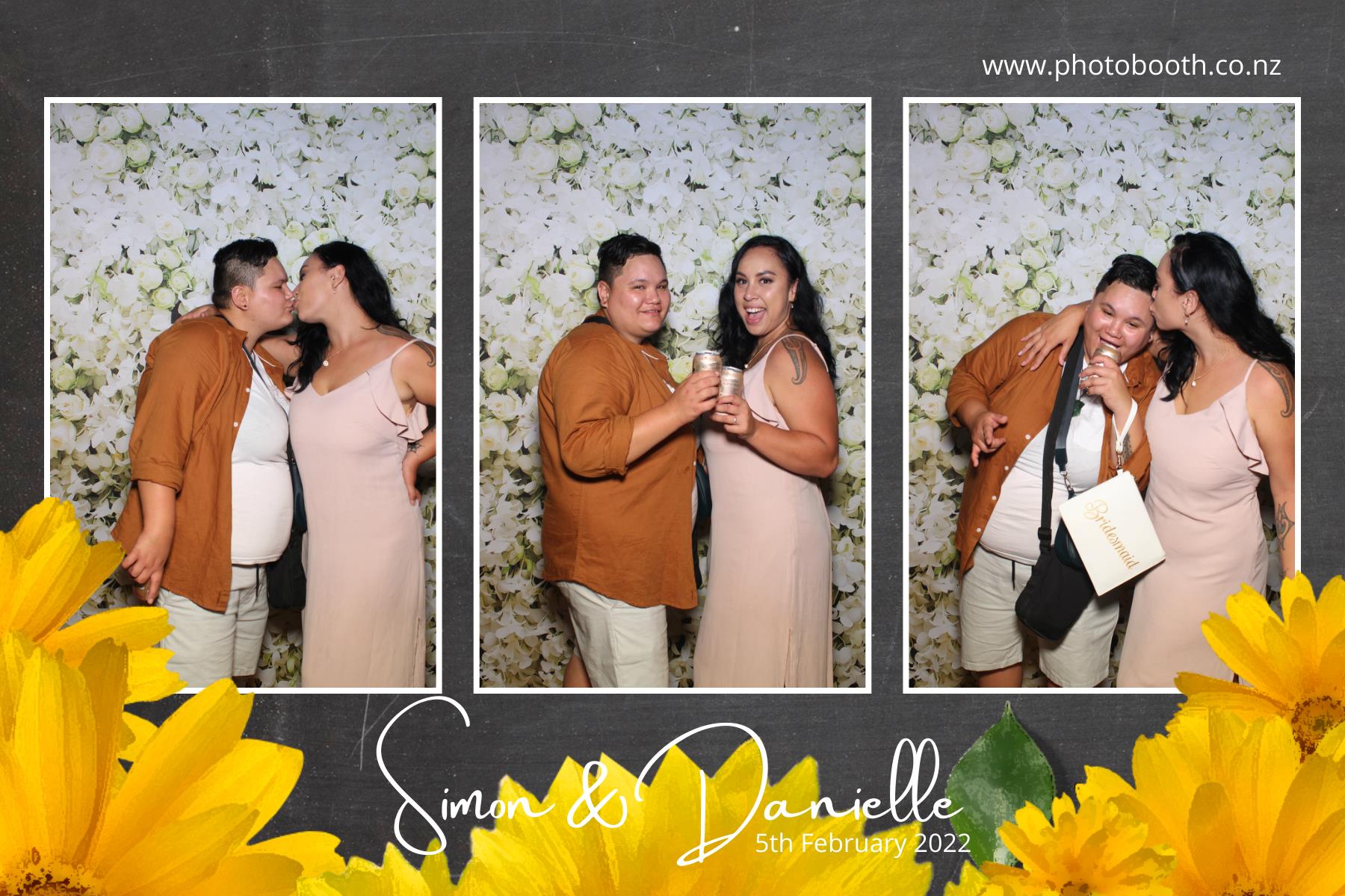 Simon & Danielle's Wedding | View more photos from the event at gallery.photobooth.co.nz/u/SelfieCentral/Simon-Danielles-Wedding