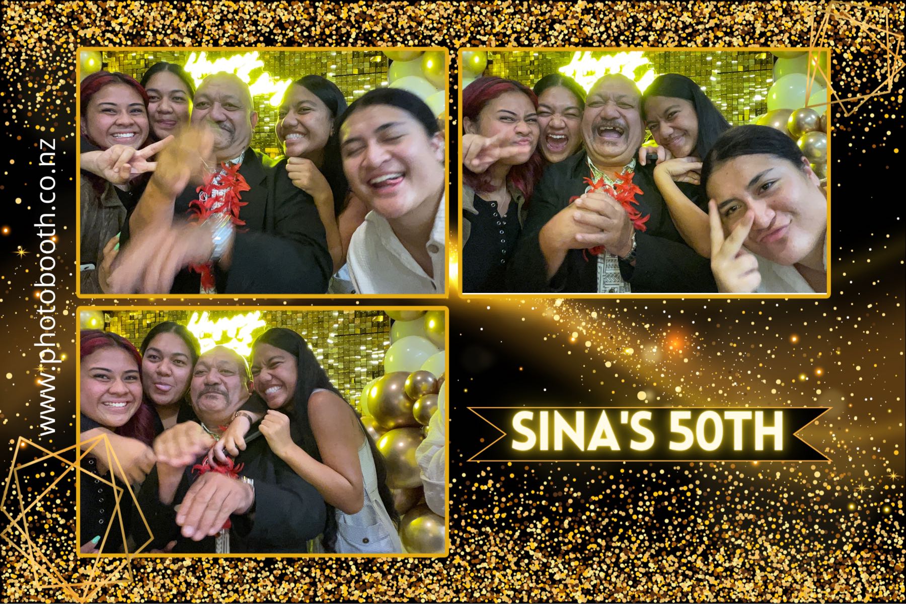 Sina's 50th | View more photos from the event at gallery.photobooth.co.nz/u/SelfieCentral/Sinas-50th