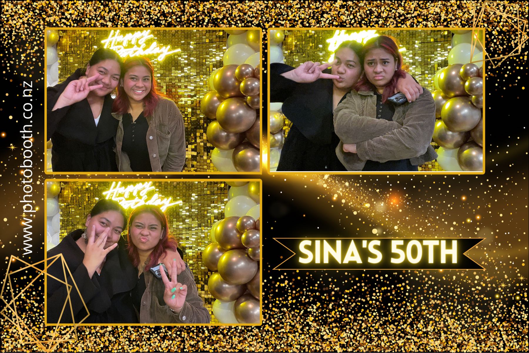 Sina's 50th | View more photos from the event at gallery.photobooth.co.nz/u/SelfieCentral/Sinas-50th