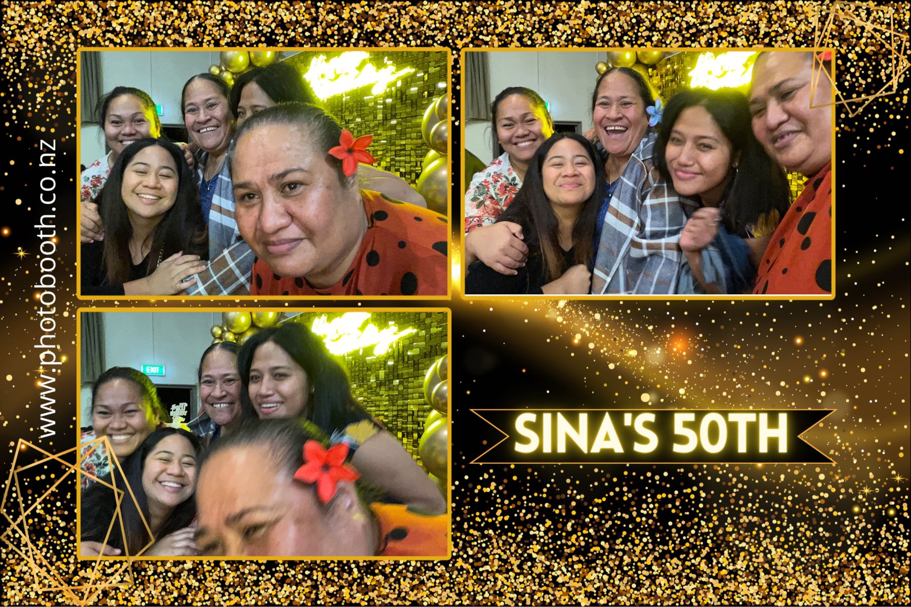 Sina's 50th | View more photos from the event at gallery.photobooth.co.nz/u/SelfieCentral/Sinas-50th