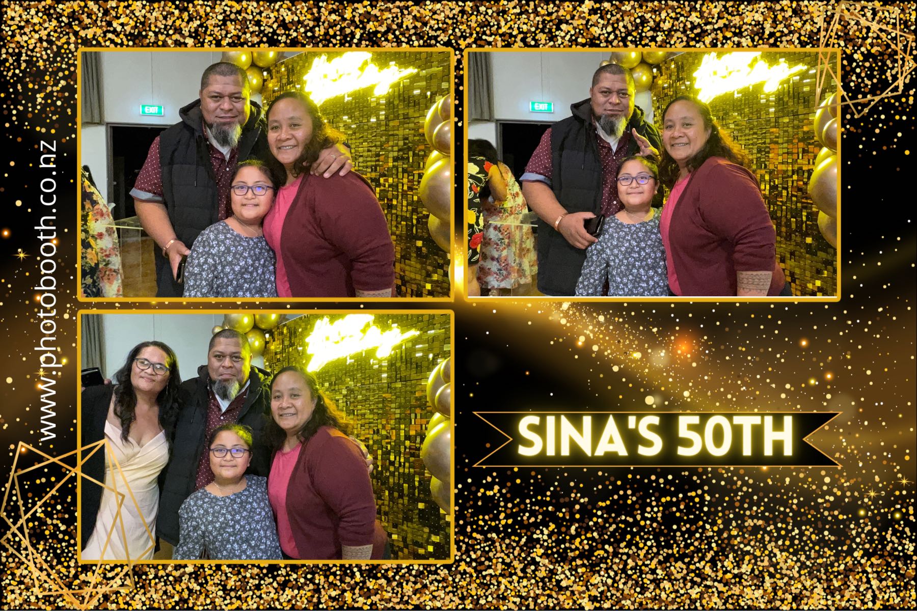 Sina's 50th | View more photos from the event at gallery.photobooth.co.nz/u/SelfieCentral/Sinas-50th