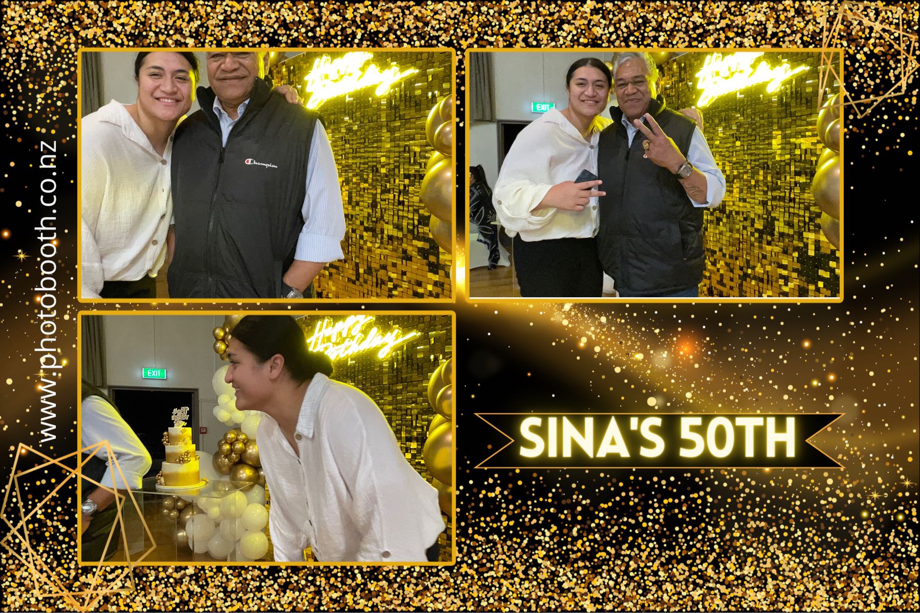 Sina's 50th | View more photos from the event at gallery.photobooth.co.nz/u/SelfieCentral/Sinas-50th