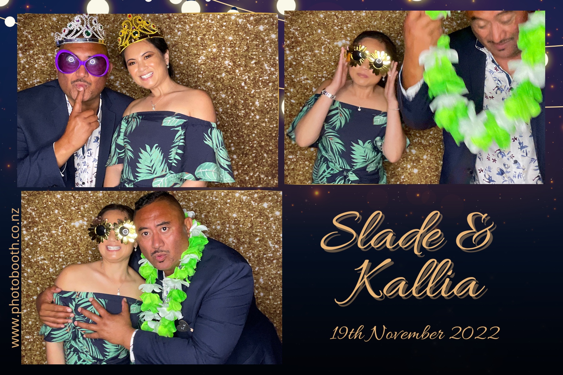 Slade & Kallia's Wedding  | View more photos from the event at gallery.photobooth.co.nz/u/SelfieCentral/Slade-Kallias-Wedding