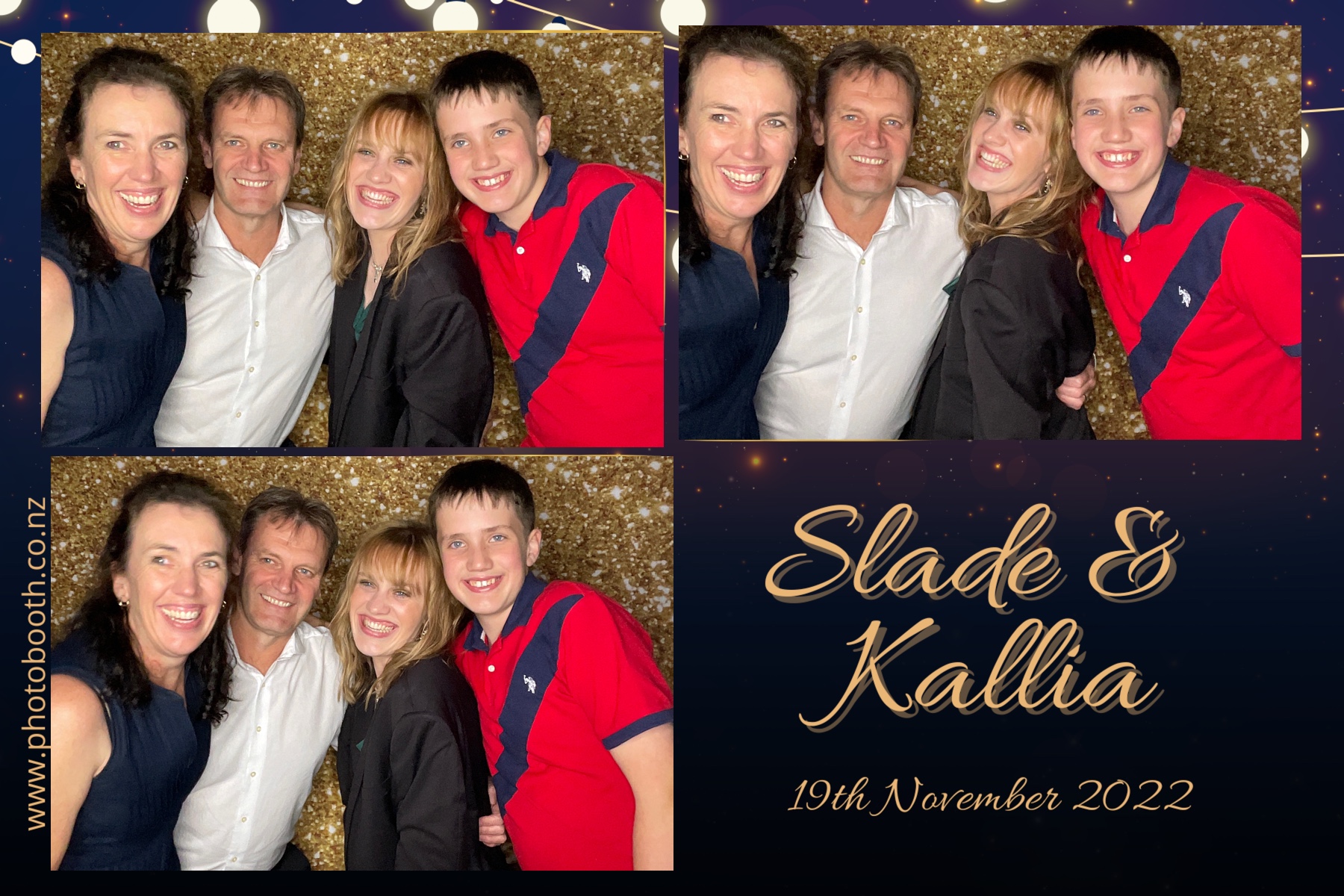 Slade & Kallia's Wedding  | View more photos from the event at gallery.photobooth.co.nz/u/SelfieCentral/Slade-Kallias-Wedding