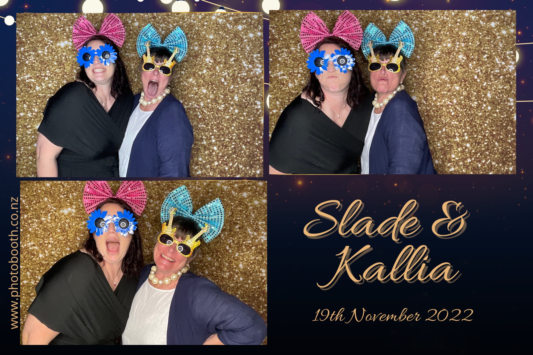 Slade & Kallia's Wedding  | View more photos from the event at gallery.photobooth.co.nz/u/SelfieCentral/Slade-Kallias-Wedding