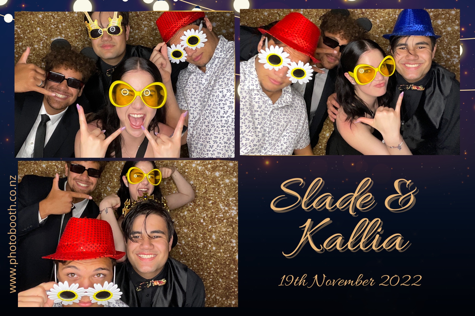 Slade & Kallia's Wedding  | View more photos from the event at gallery.photobooth.co.nz/u/SelfieCentral/Slade-Kallias-Wedding