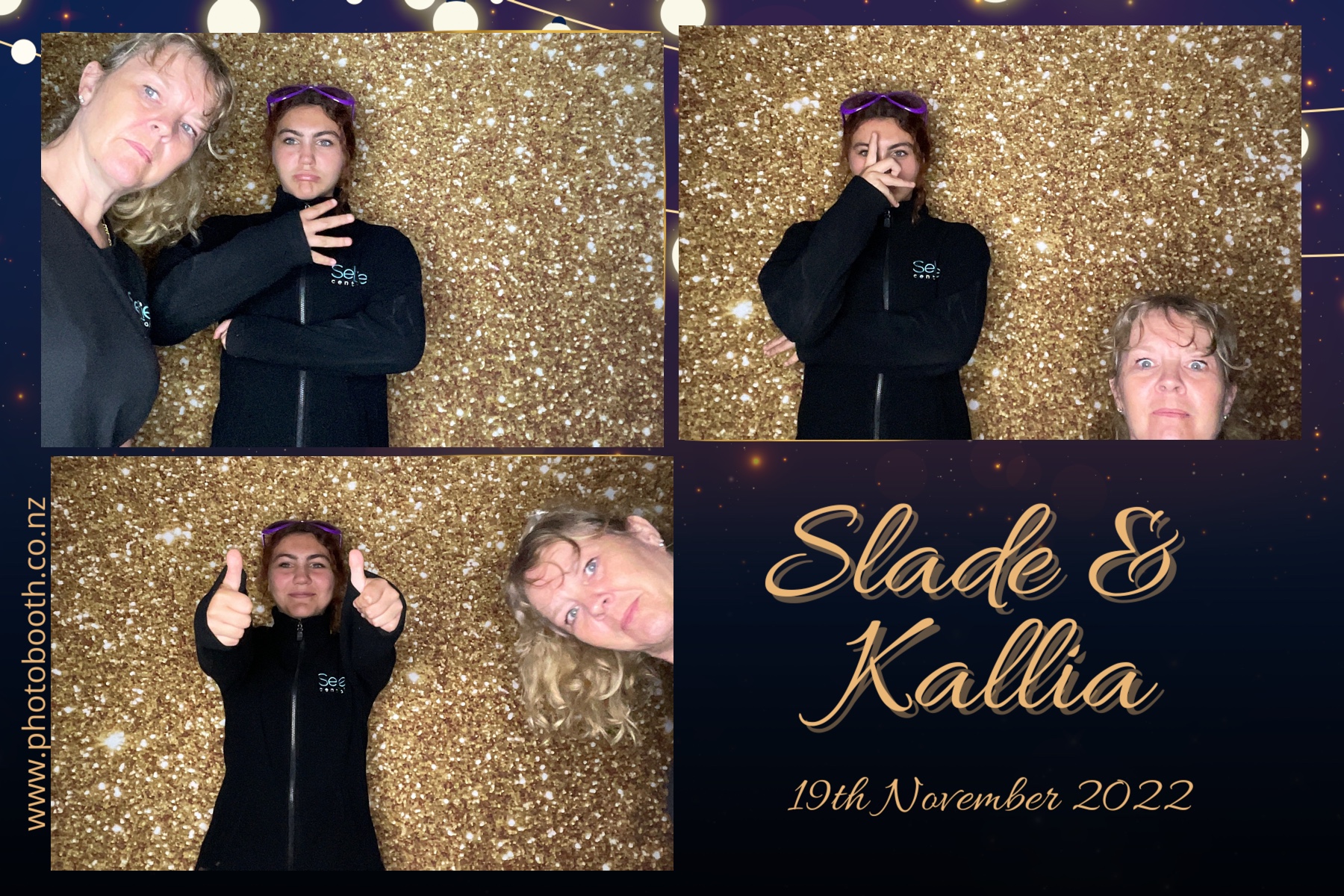 Slade & Kallia's Wedding  | View more photos from the event at gallery.photobooth.co.nz/u/SelfieCentral/Slade-Kallias-Wedding