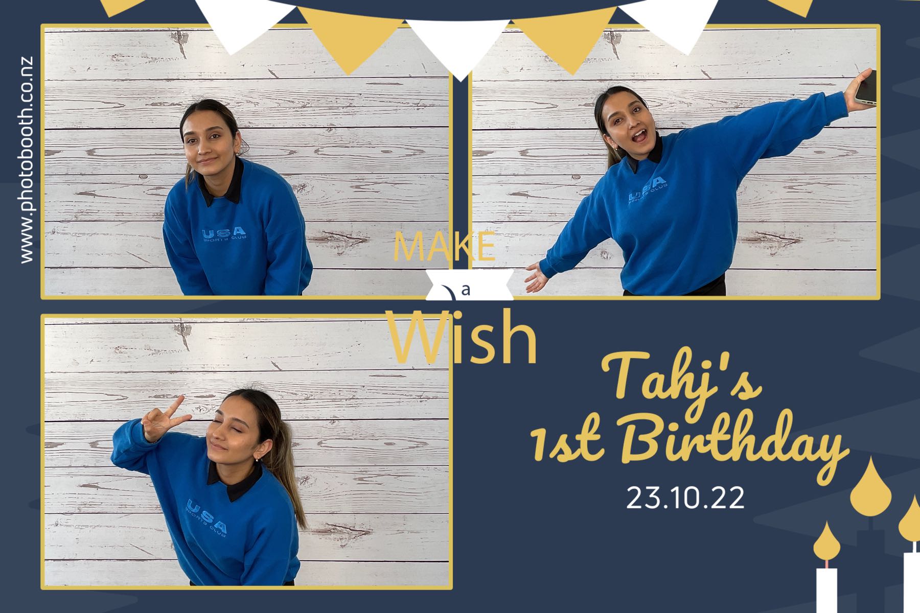 Tahj's 1st Birthday | View more photos from the event at gallery.photobooth.co.nz/u/SelfieCentral/Tahjs-1st-Birthday