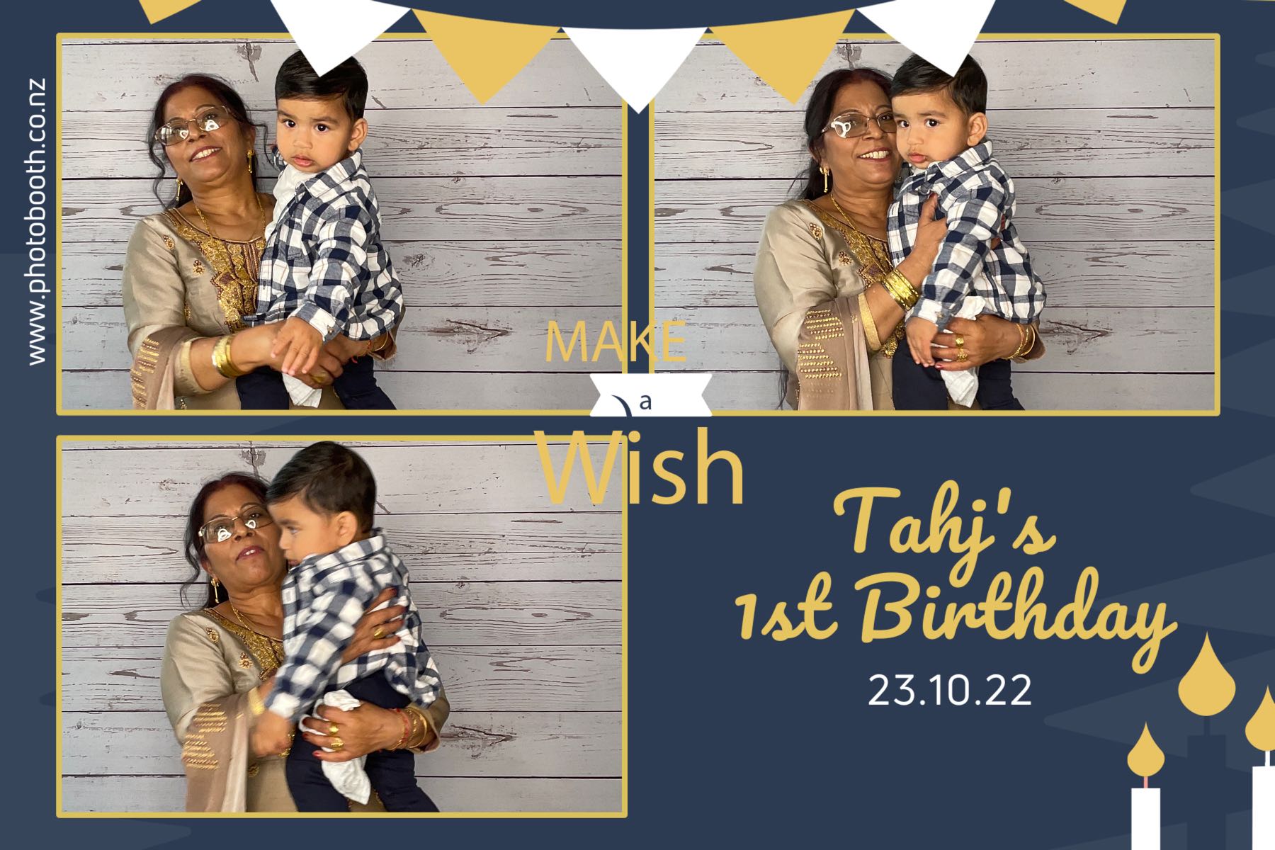 Tahj's 1st Birthday | View more photos from the event at gallery.photobooth.co.nz/u/SelfieCentral/Tahjs-1st-Birthday