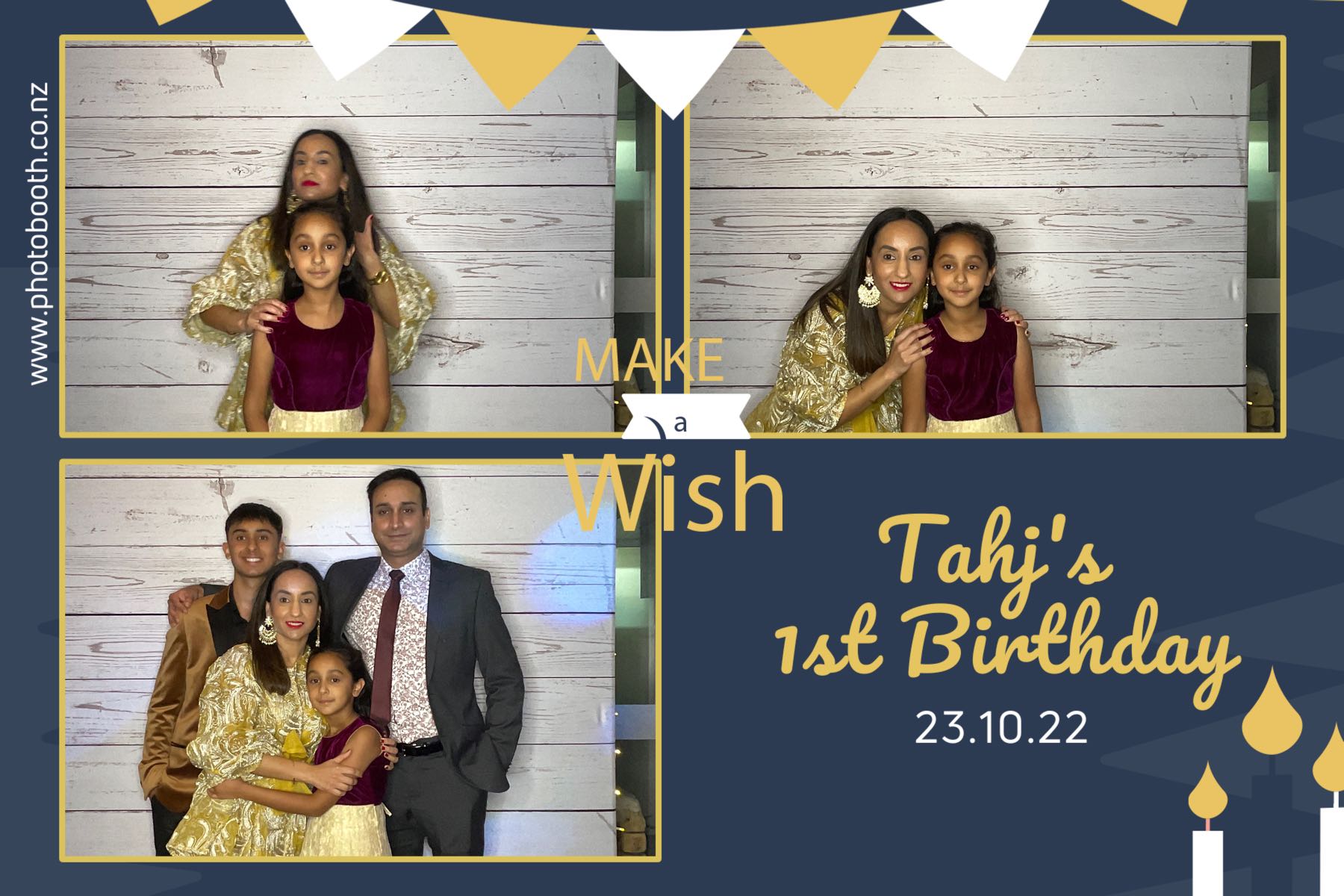 Tahj's 1st Birthday | View more photos from the event at gallery.photobooth.co.nz/u/SelfieCentral/Tahjs-1st-Birthday