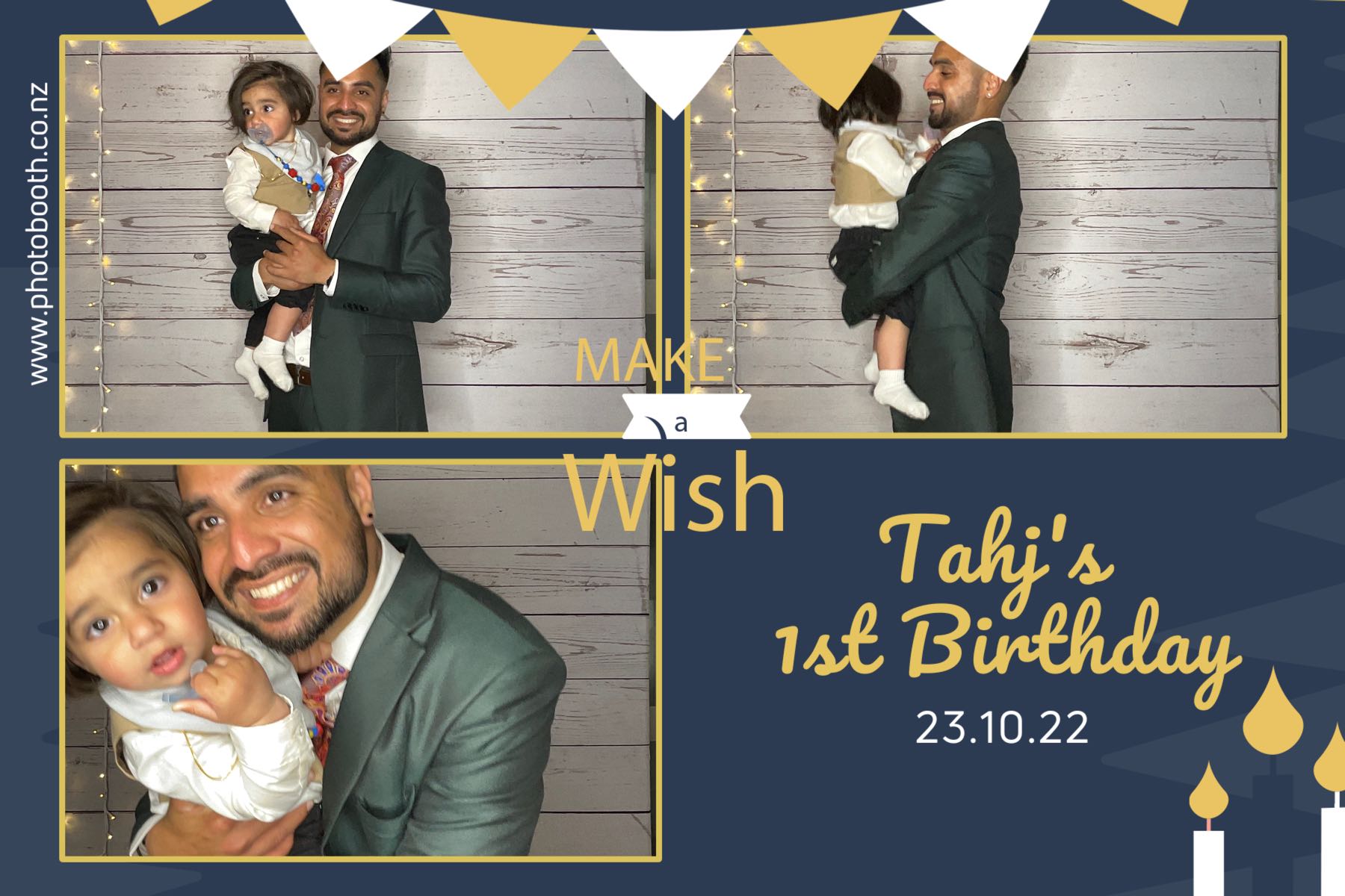 Tahj's 1st Birthday | View more photos from the event at gallery.photobooth.co.nz/u/SelfieCentral/Tahjs-1st-Birthday