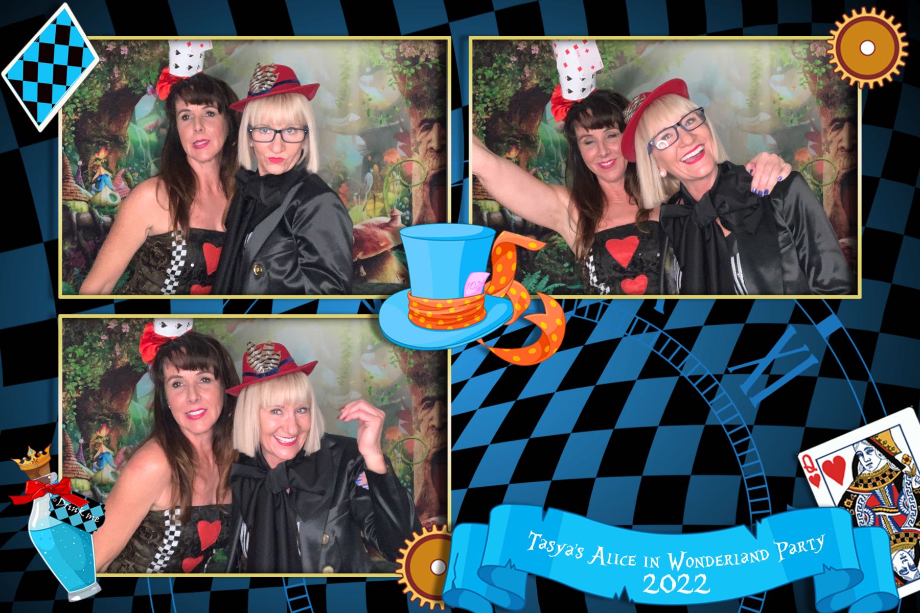 Tasya's Alice in Wonderland Party | View more photos from the event at gallery.photobooth.co.nz/u/SelfieCentral/Tasyas-Alice-in-Wonderland-Party