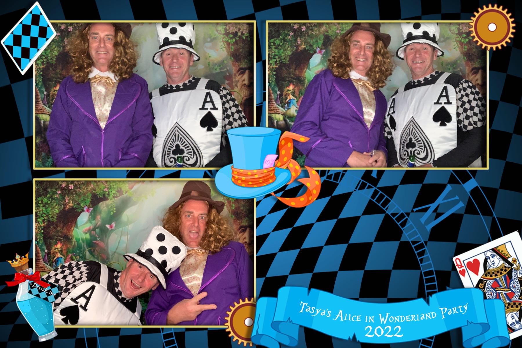 Tasya's Alice in Wonderland Party | View more photos from the event at gallery.photobooth.co.nz/u/SelfieCentral/Tasyas-Alice-in-Wonderland-Party