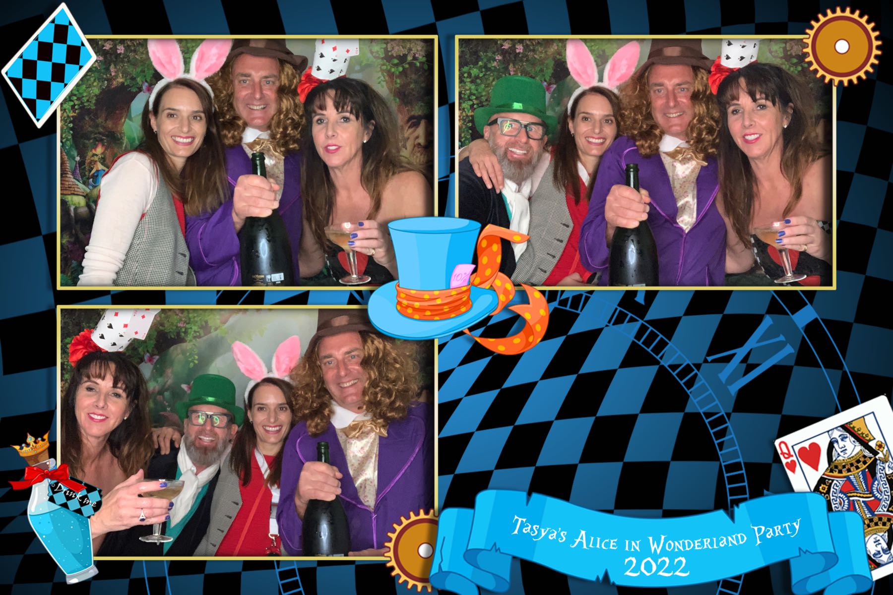 Tasya's Alice in Wonderland Party | View more photos from the event at gallery.photobooth.co.nz/u/SelfieCentral/Tasyas-Alice-in-Wonderland-Party
