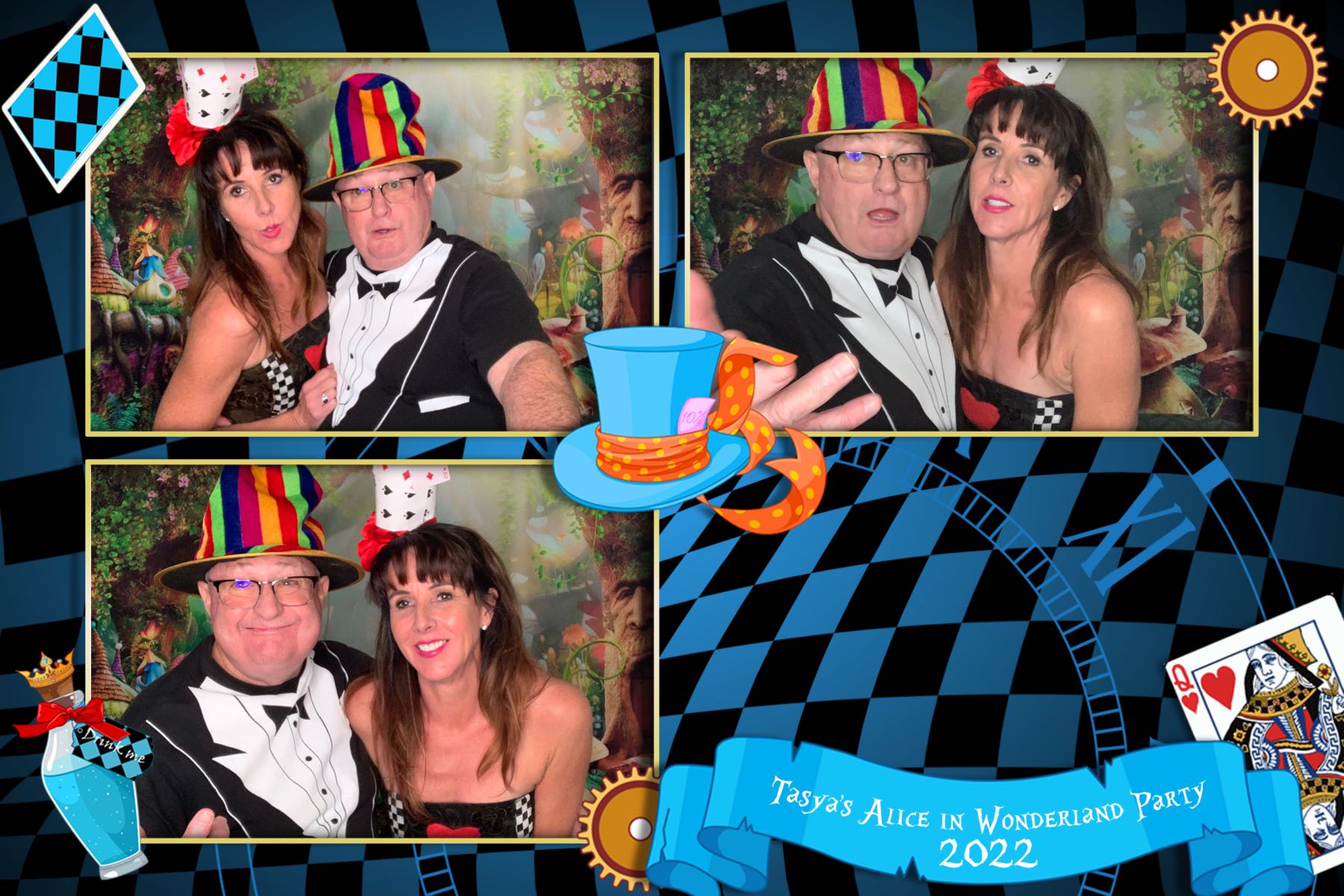 Tasya's Alice in Wonderland Party | View more photos from the event at gallery.photobooth.co.nz/u/SelfieCentral/Tasyas-Alice-in-Wonderland-Party