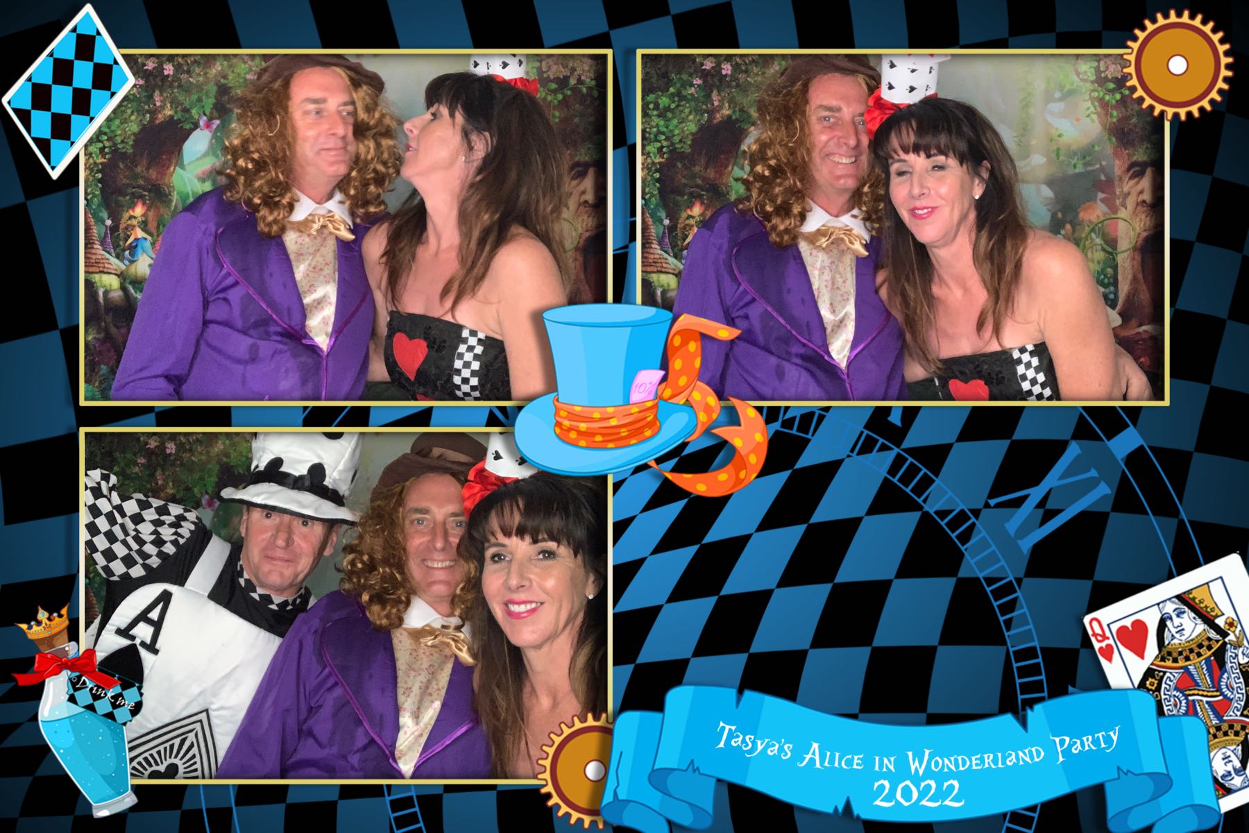Tasya's Alice in Wonderland Party | View more photos from the event at gallery.photobooth.co.nz/u/SelfieCentral/Tasyas-Alice-in-Wonderland-Party