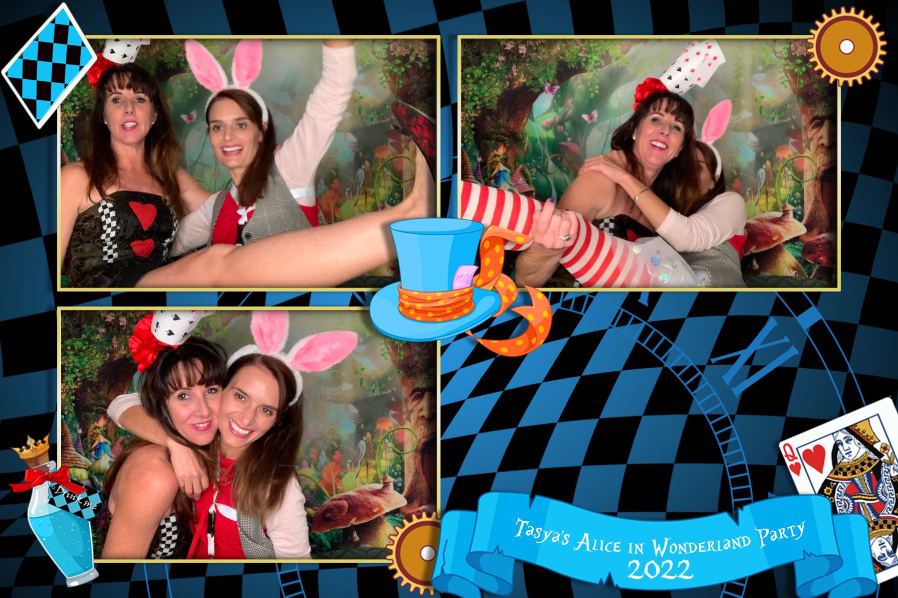 Tasya's Alice in Wonderland Party | View more photos from the event at gallery.photobooth.co.nz/u/SelfieCentral/Tasyas-Alice-in-Wonderland-Party