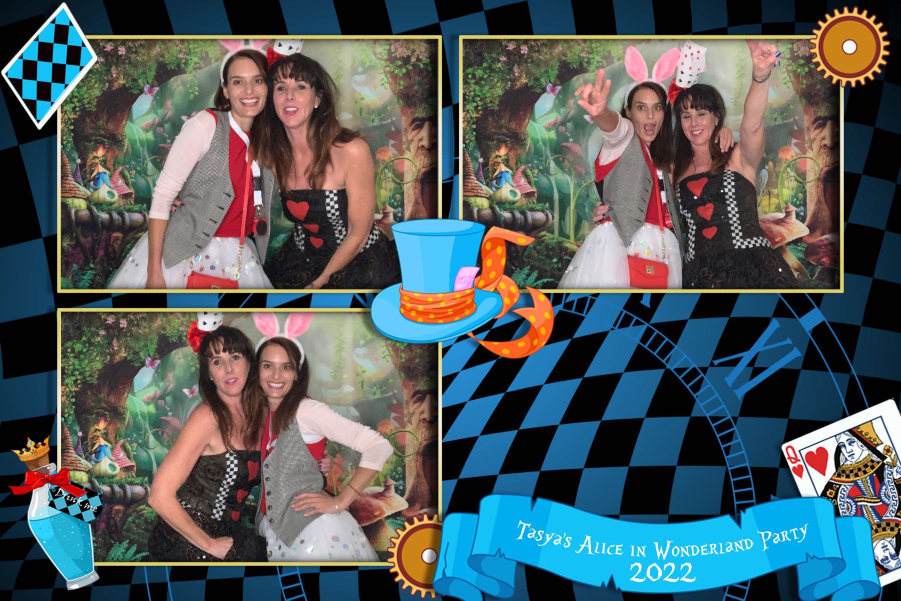 Tasya's Alice in Wonderland Party | View more photos from the event at gallery.photobooth.co.nz/u/SelfieCentral/Tasyas-Alice-in-Wonderland-Party