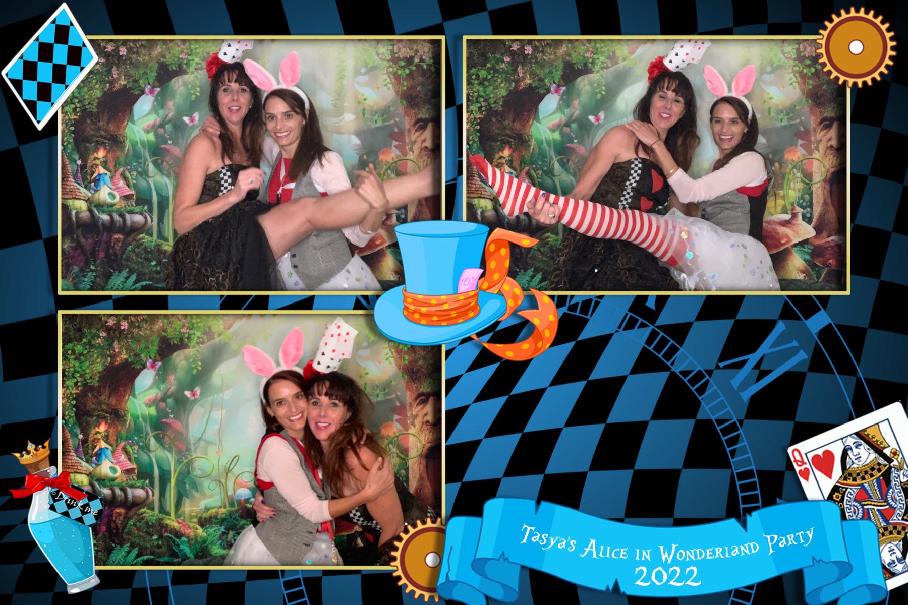 Tasya's Alice in Wonderland Party | View more photos from the event at gallery.photobooth.co.nz/u/SelfieCentral/Tasyas-Alice-in-Wonderland-Party