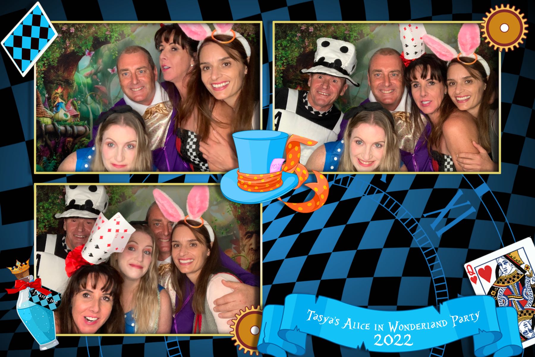 Tasya's Alice in Wonderland Party | View more photos from the event at gallery.photobooth.co.nz/u/SelfieCentral/Tasyas-Alice-in-Wonderland-Party