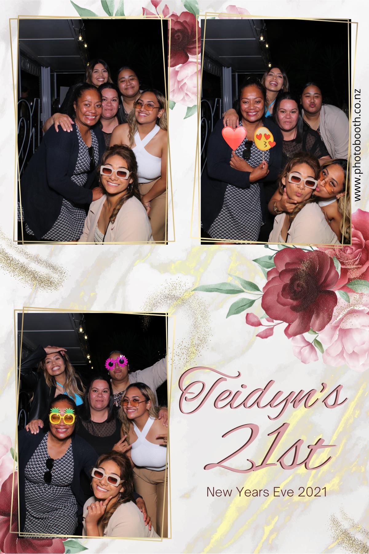 Teidyn's 21st | View more photos from the event at gallery.photobooth.co.nz/u/SelfieCentral/Teidyns-21st