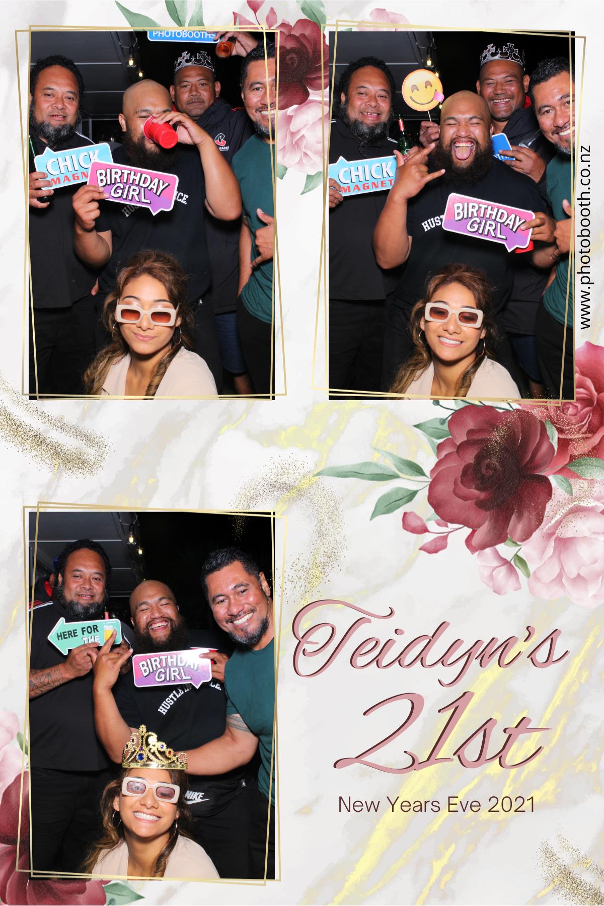 Teidyn's 21st | View more photos from the event at gallery.photobooth.co.nz/u/SelfieCentral/Teidyns-21st