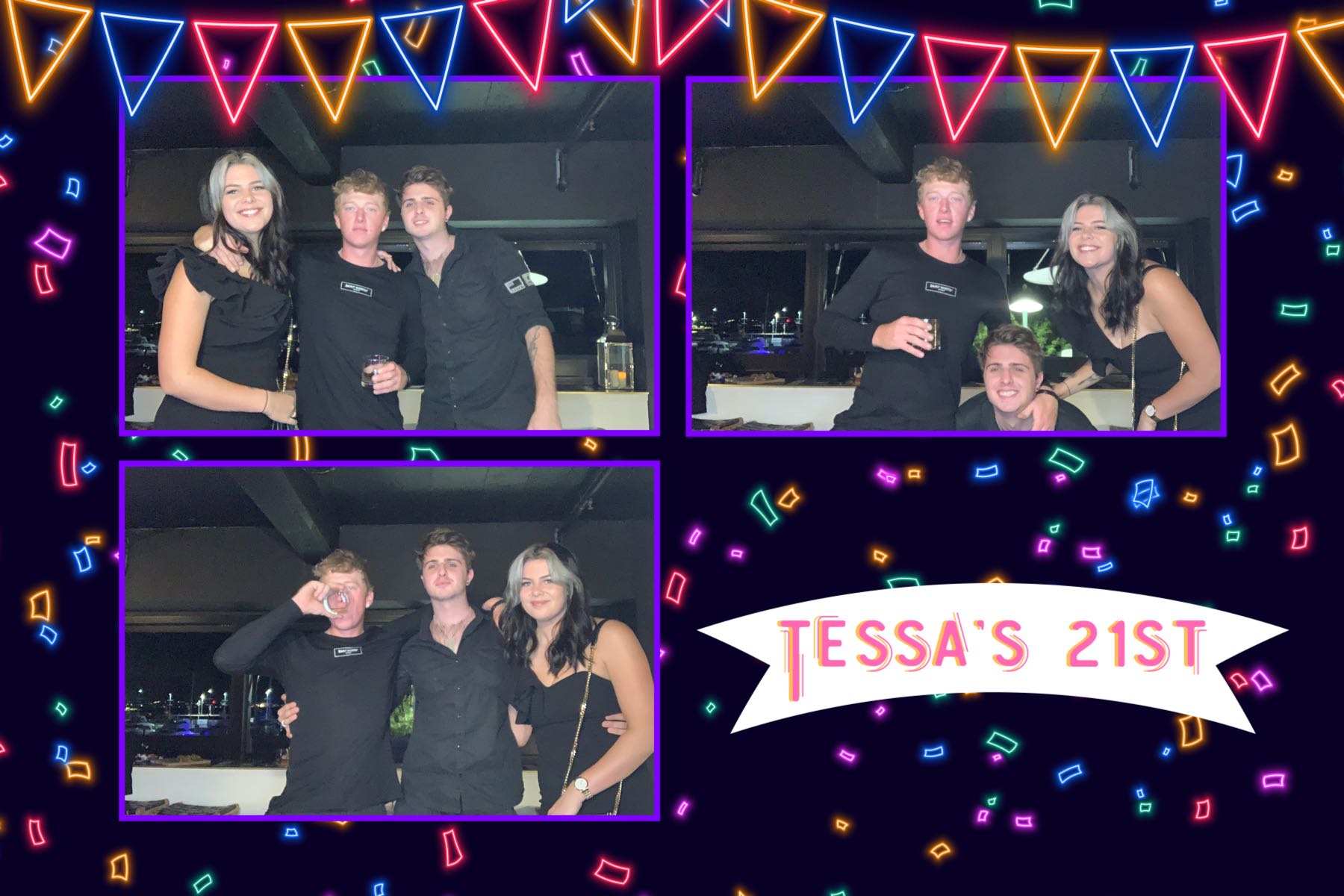 Tessa's 21st | View more photos from the event at gallery.photobooth.co.nz/u/SelfieCentral/Tessas-21st