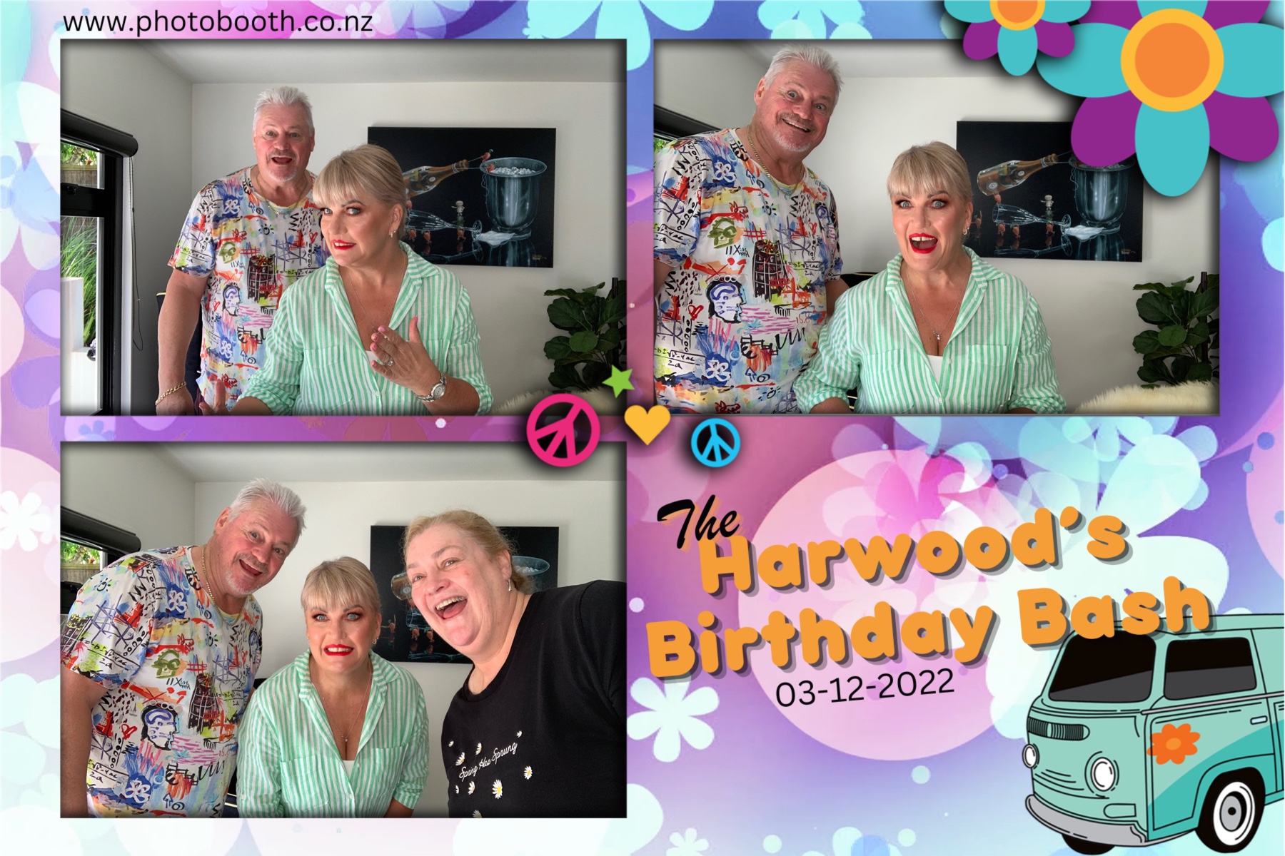 The Harwood's Birthday Bash | View more photos from the event at gallery.photobooth.co.nz/u/SelfieCentral/The-Harwoods-Birthday-Bash