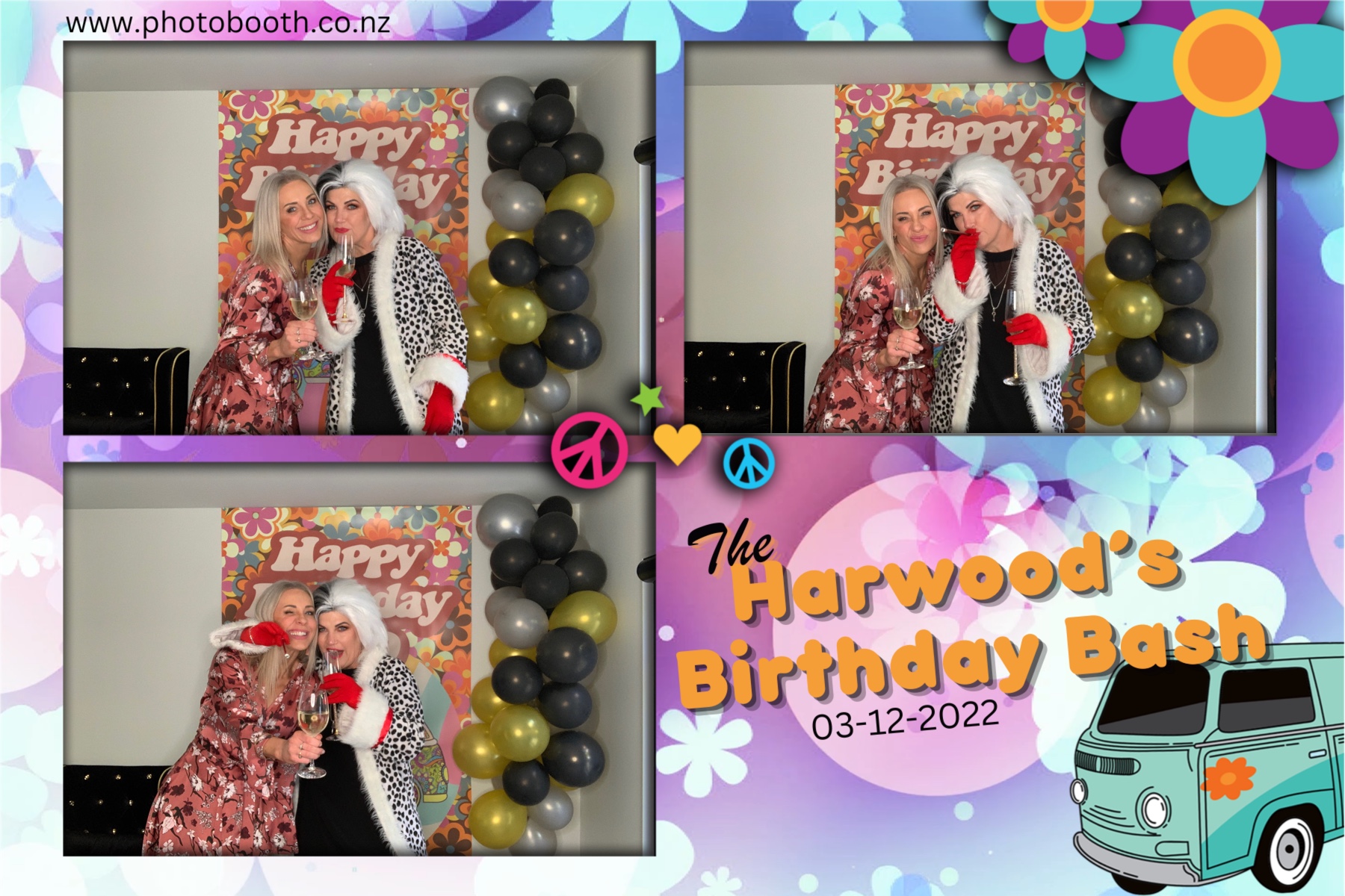 The Harwood's Birthday Bash | View more photos from the event at gallery.photobooth.co.nz/u/SelfieCentral/The-Harwoods-Birthday-Bash