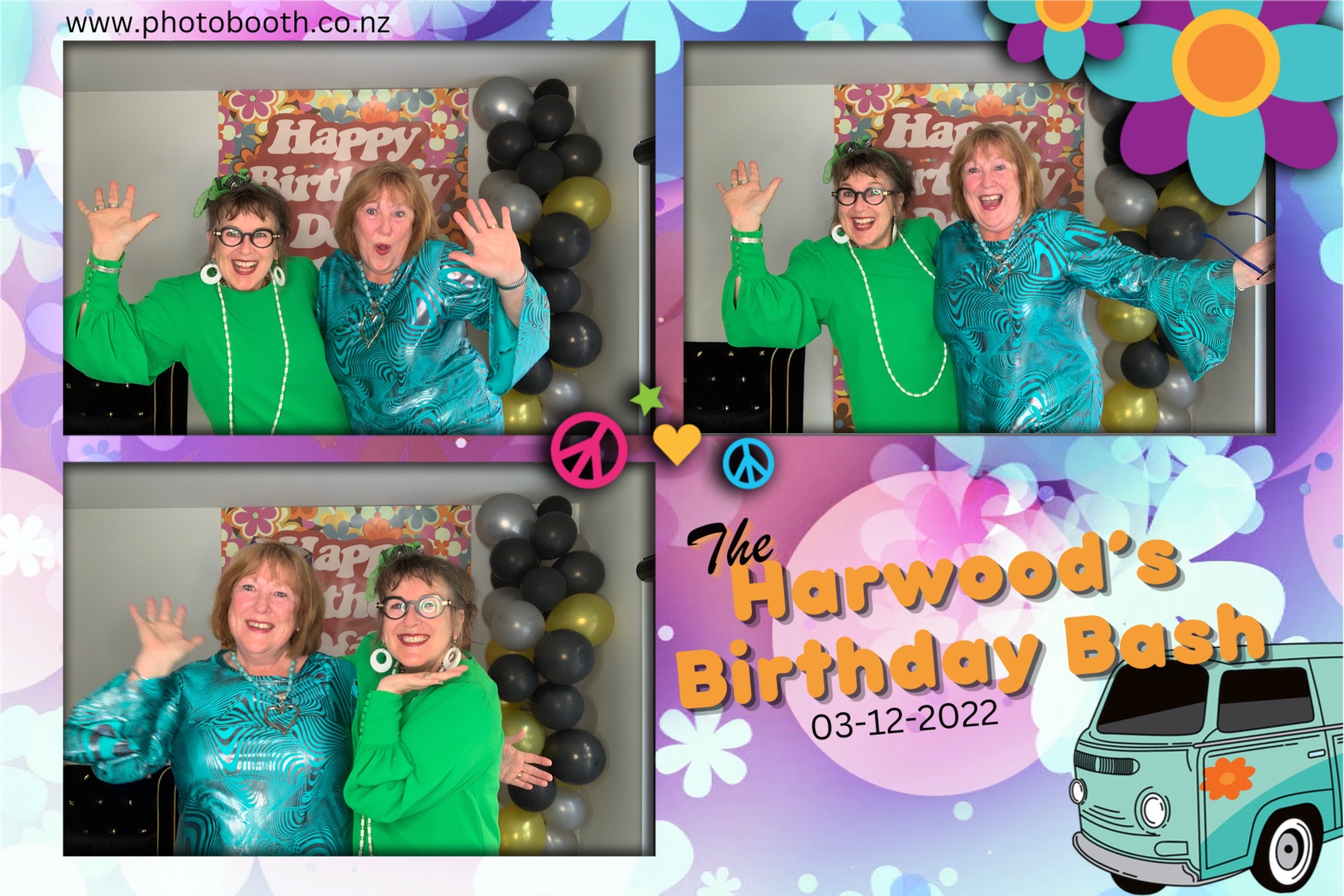 The Harwood's Birthday Bash | View more photos from the event at gallery.photobooth.co.nz/u/SelfieCentral/The-Harwoods-Birthday-Bash