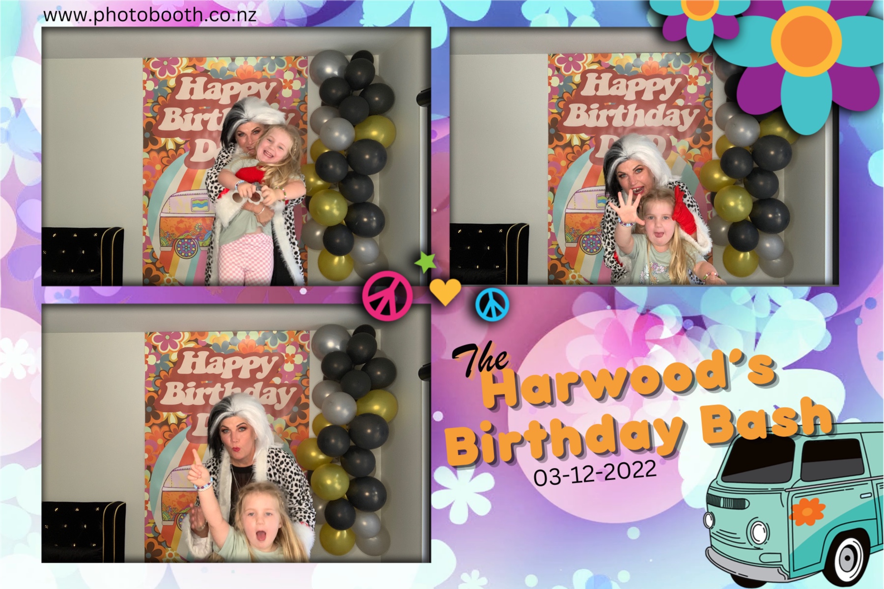 The Harwood's Birthday Bash | View more photos from the event at gallery.photobooth.co.nz/u/SelfieCentral/The-Harwoods-Birthday-Bash