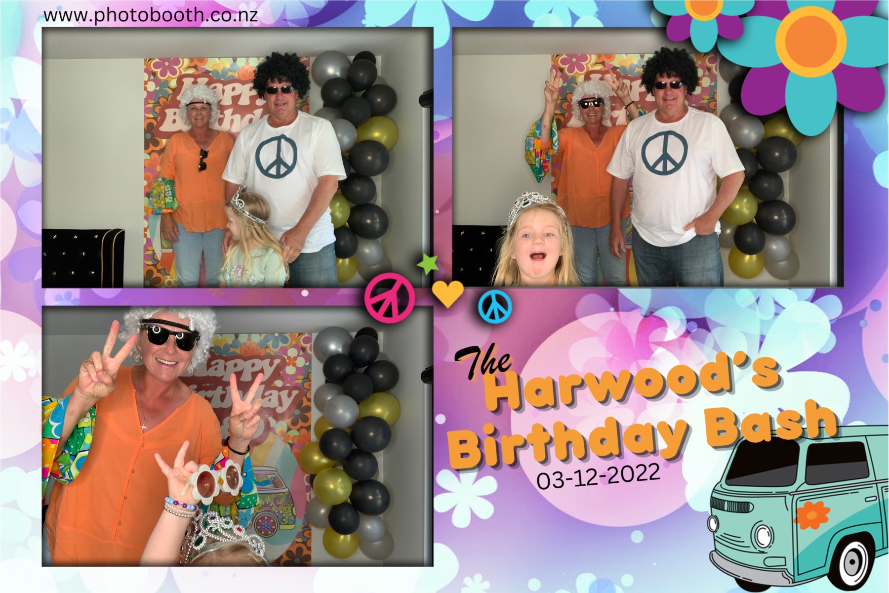 The Harwood's Birthday Bash | View more photos from the event at gallery.photobooth.co.nz/u/SelfieCentral/The-Harwoods-Birthday-Bash