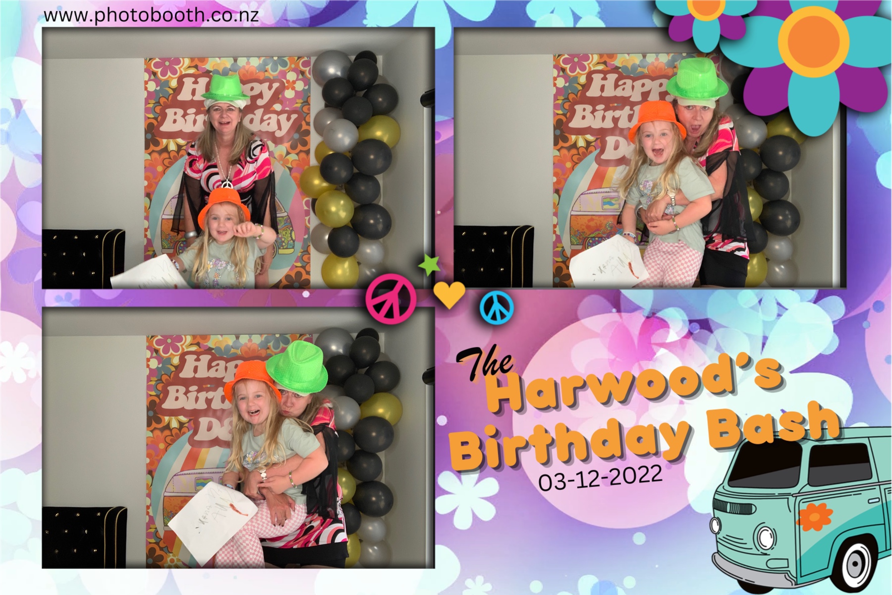 The Harwood's Birthday Bash | View more photos from the event at gallery.photobooth.co.nz/u/SelfieCentral/The-Harwoods-Birthday-Bash