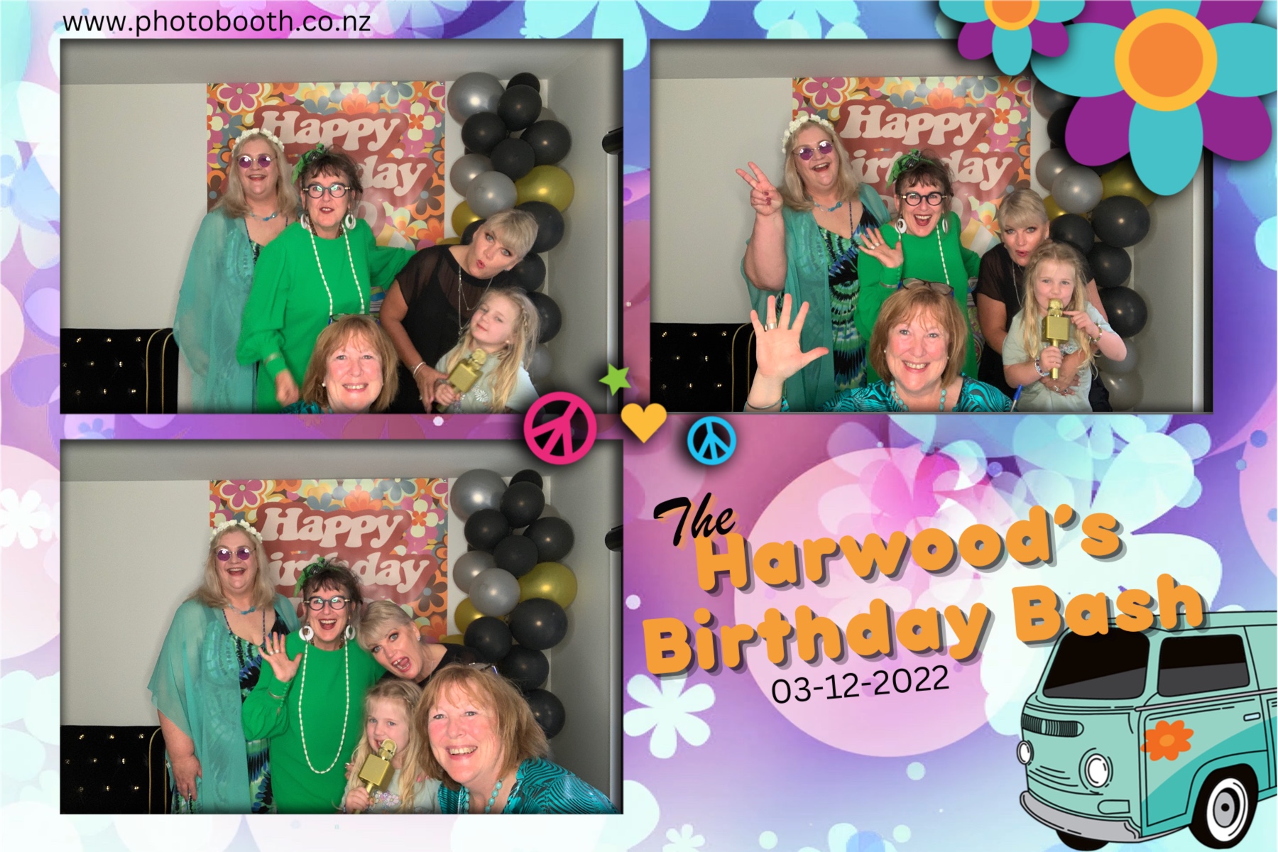 The Harwood's Birthday Bash | View more photos from the event at gallery.photobooth.co.nz/u/SelfieCentral/The-Harwoods-Birthday-Bash