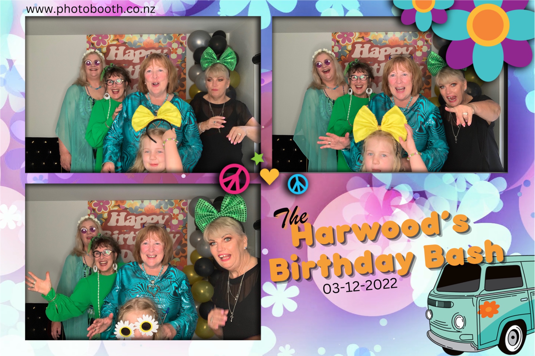 The Harwood's Birthday Bash | View more photos from the event at gallery.photobooth.co.nz/u/SelfieCentral/The-Harwoods-Birthday-Bash