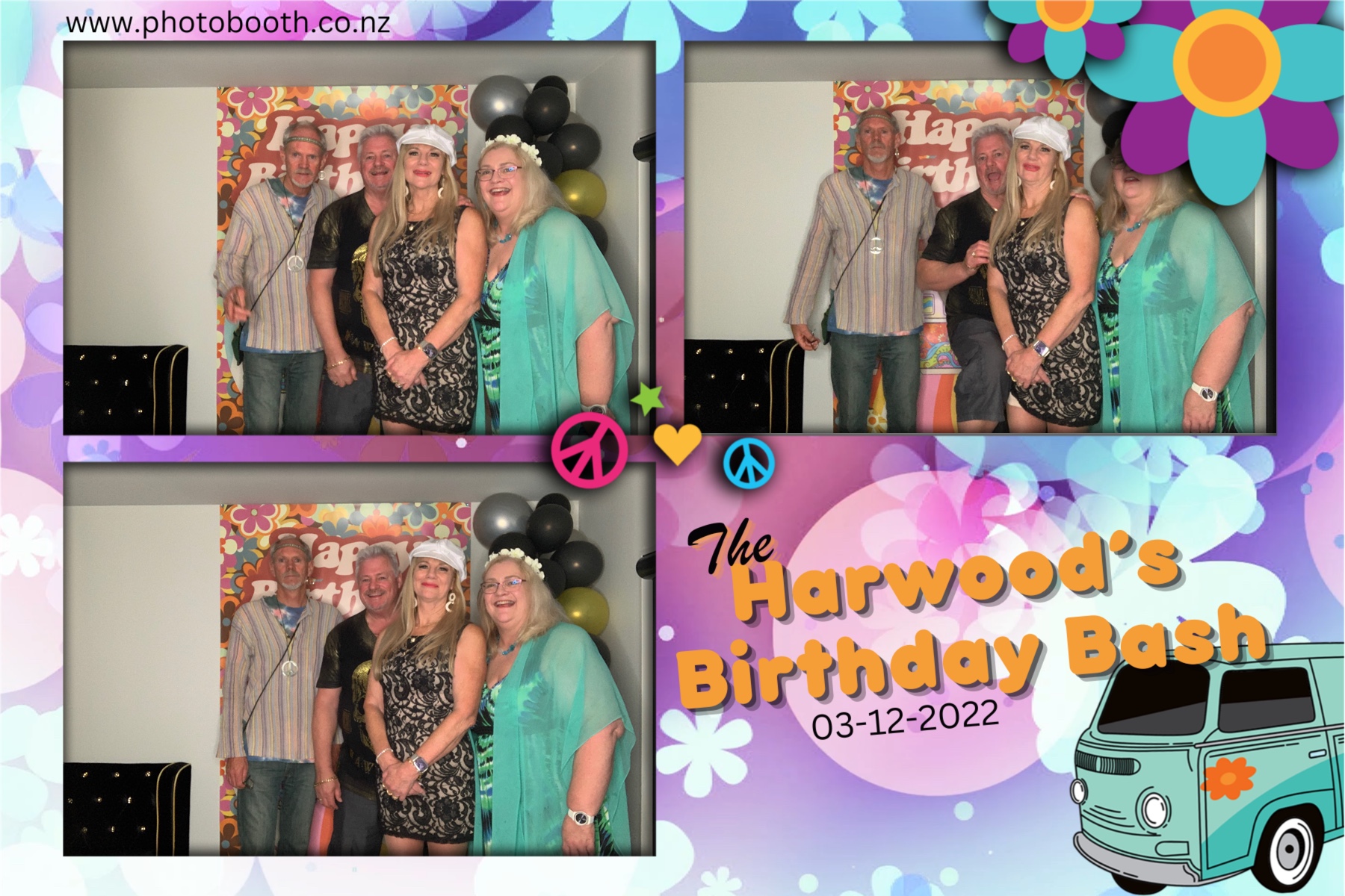 The Harwood's Birthday Bash | View more photos from the event at gallery.photobooth.co.nz/u/SelfieCentral/The-Harwoods-Birthday-Bash
