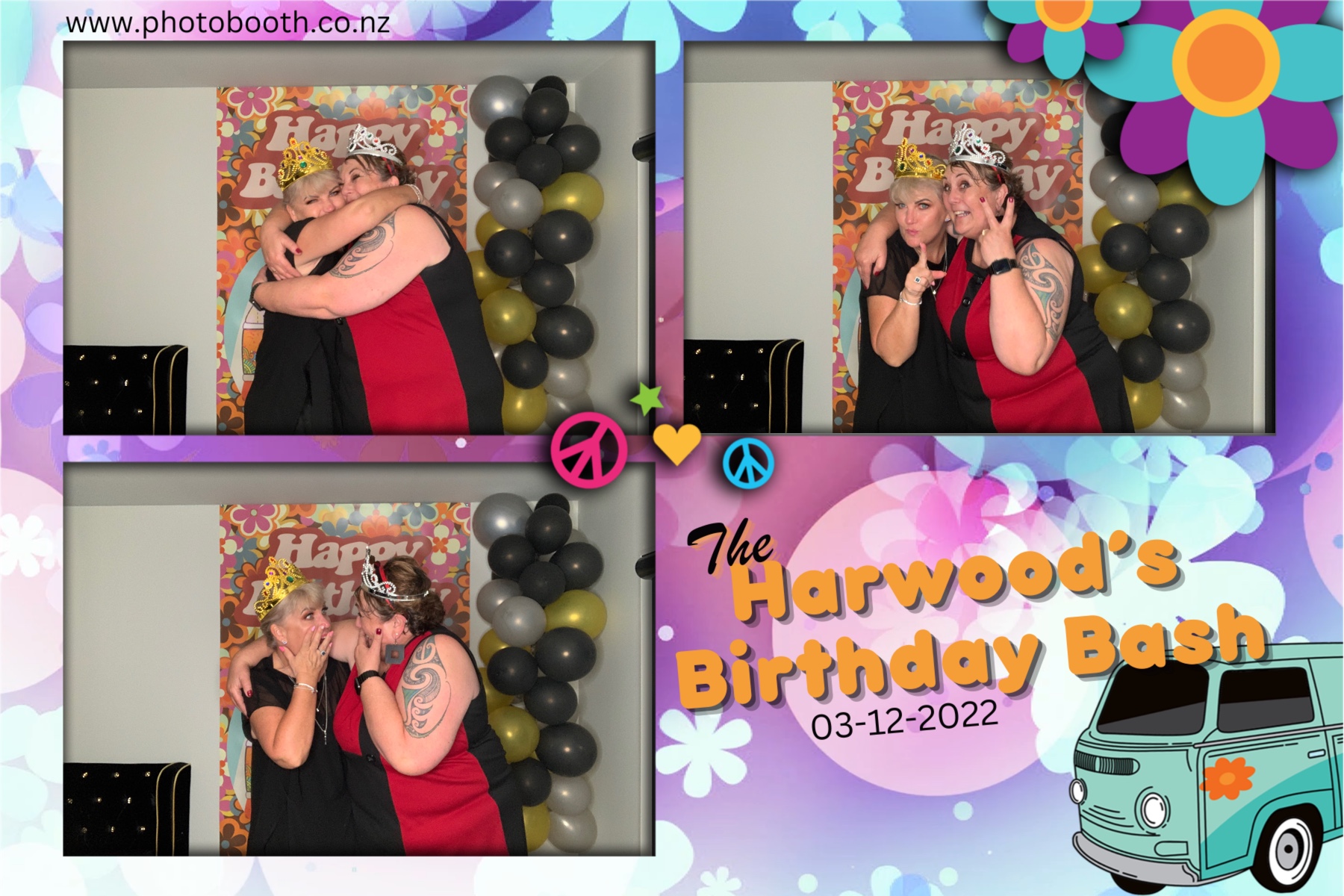 The Harwood's Birthday Bash | View more photos from the event at gallery.photobooth.co.nz/u/SelfieCentral/The-Harwoods-Birthday-Bash