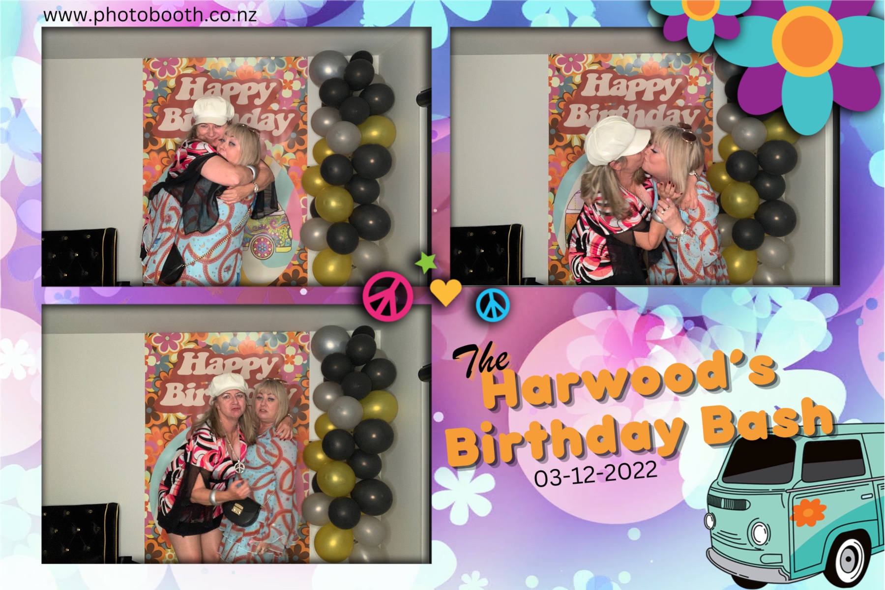 The Harwood's Birthday Bash | View more photos from the event at gallery.photobooth.co.nz/u/SelfieCentral/The-Harwoods-Birthday-Bash