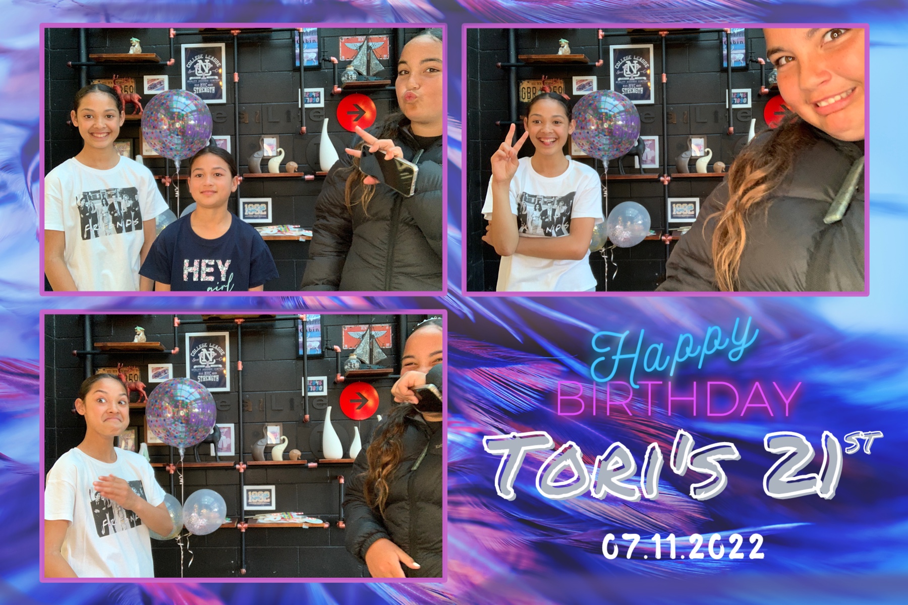 Tori's 21st | View more photos from the event at gallery.photobooth.co.nz/u/SelfieCentral/Toris-21st