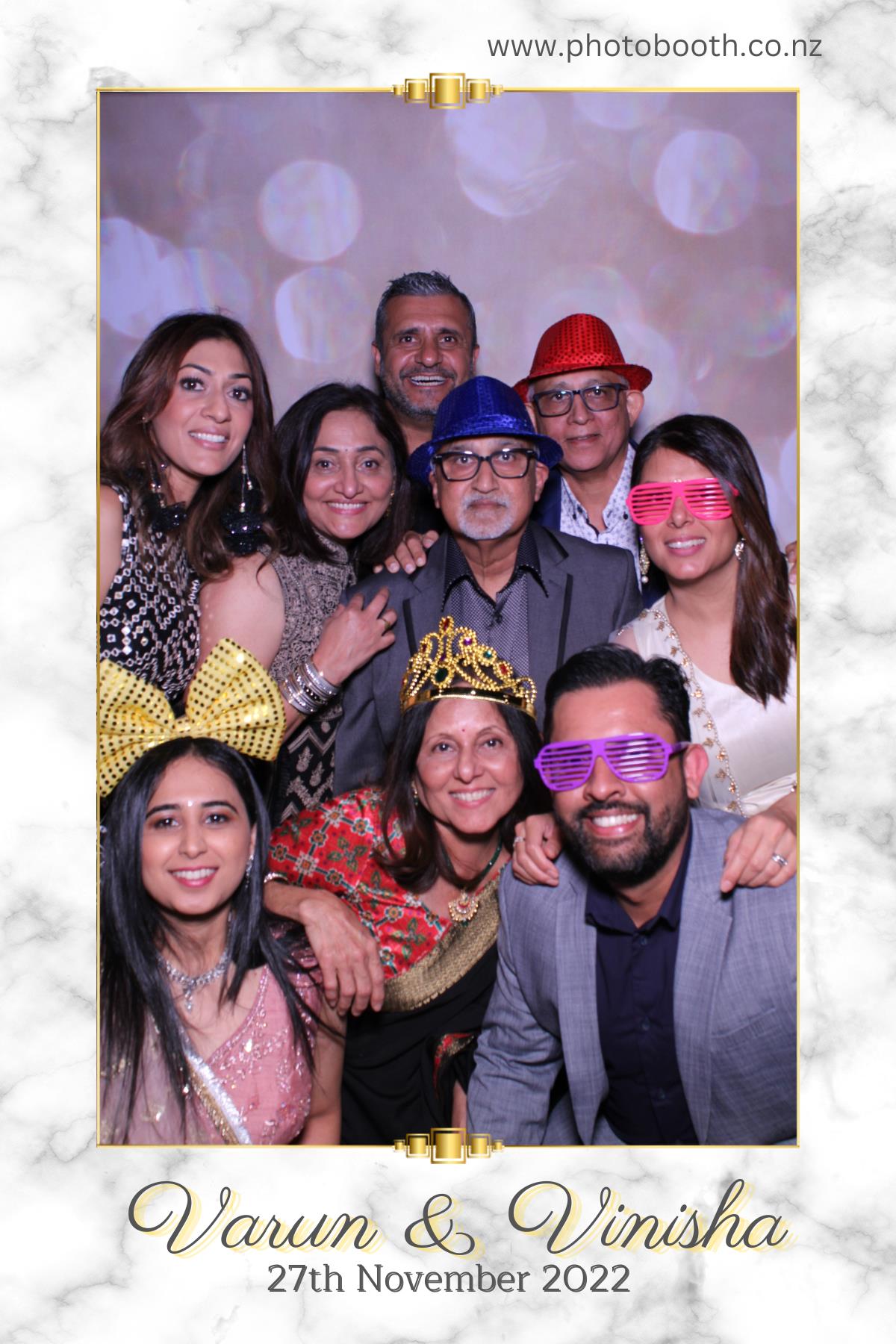 Varun & Vinisha's Wedding | View more photos from the event at gallery.photobooth.co.nz/u/SelfieCentral/Varun-Vinishas-Wedding