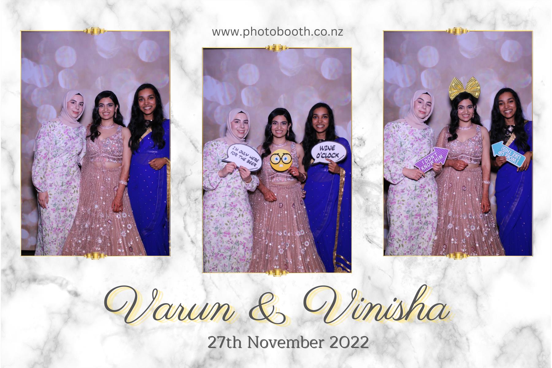 Varun & Vinisha's Wedding | View more photos from the event at gallery.photobooth.co.nz/u/SelfieCentral/Varun-Vinishas-Wedding