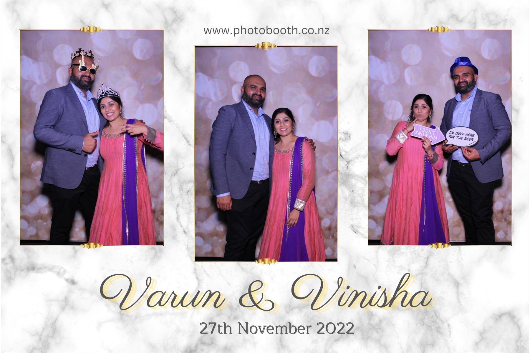 Varun & Vinisha's Wedding | View more photos from the event at gallery.photobooth.co.nz/u/SelfieCentral/Varun-Vinishas-Wedding