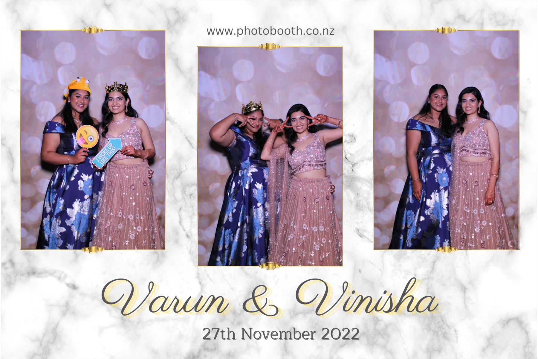 Varun & Vinisha's Wedding | View more photos from the event at gallery.photobooth.co.nz/u/SelfieCentral/Varun-Vinishas-Wedding