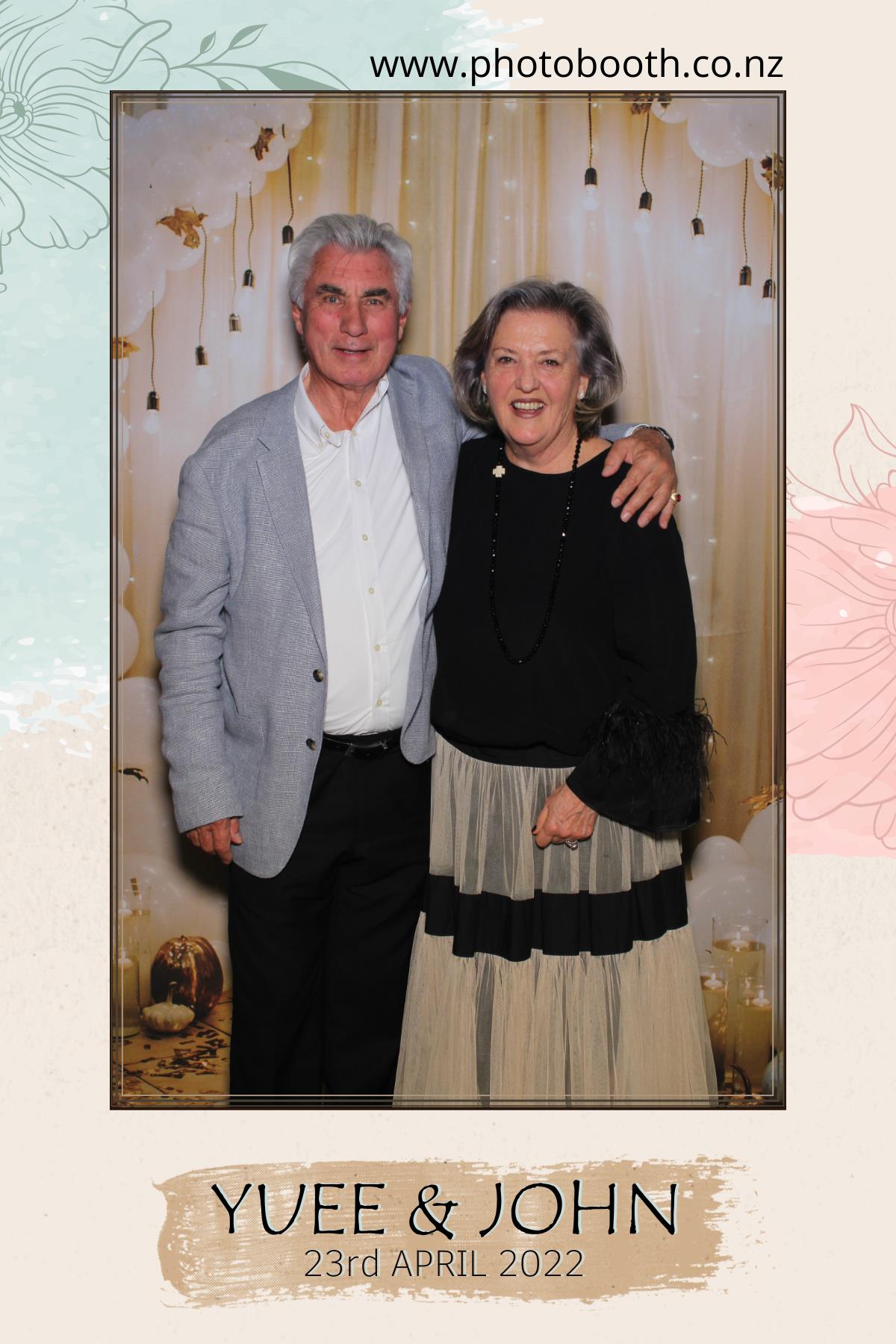 Yuee & John's Wedding | View more photos from the event at gallery.photobooth.co.nz/u/SelfieCentral/Yuee-Johns-Wedding