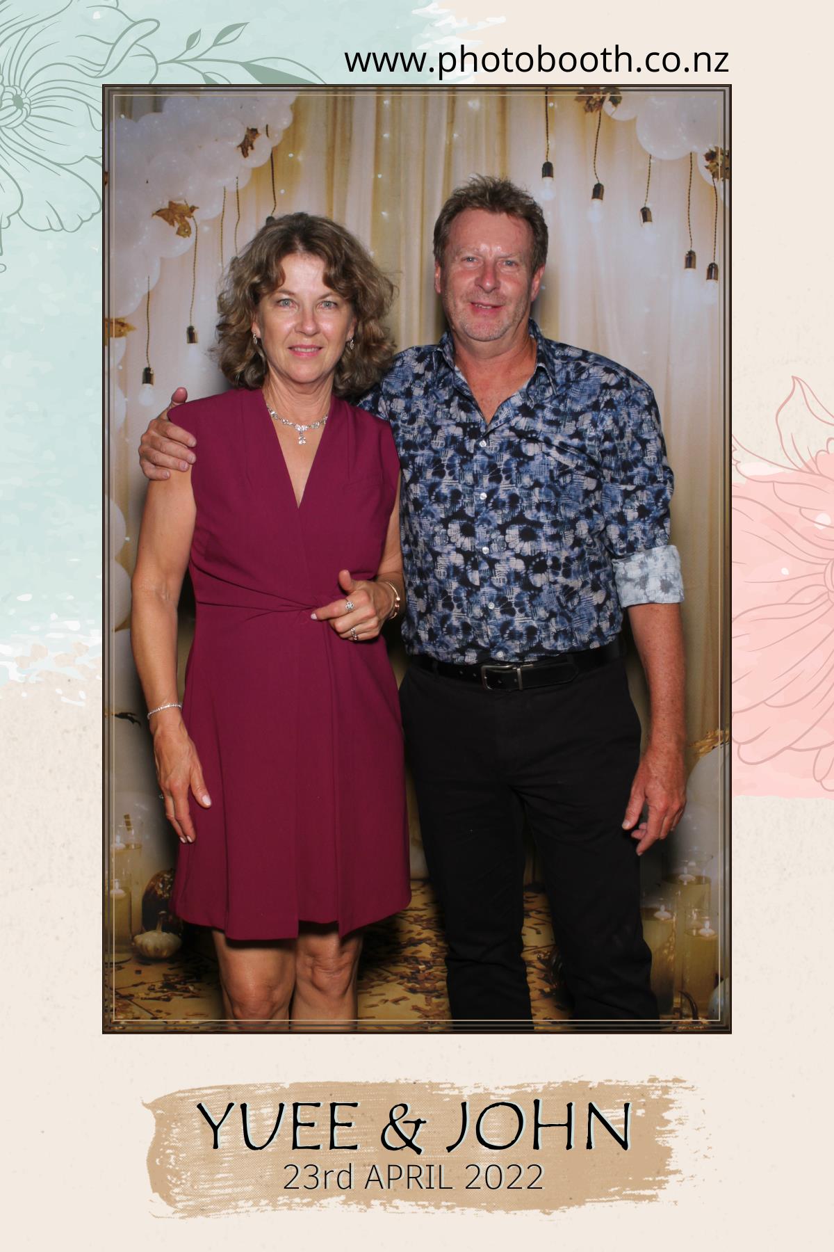 Yuee & John's Wedding | View more photos from the event at gallery.photobooth.co.nz/u/SelfieCentral/Yuee-Johns-Wedding