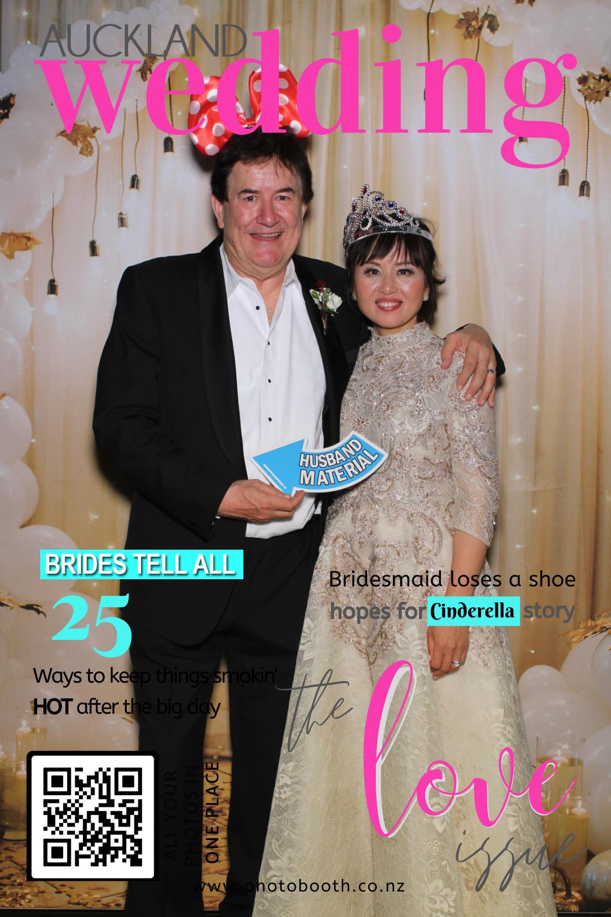 Yuee & John's Wedding | View more photos from the event at gallery.photobooth.co.nz/u/SelfieCentral/Yuee-Johns-Wedding