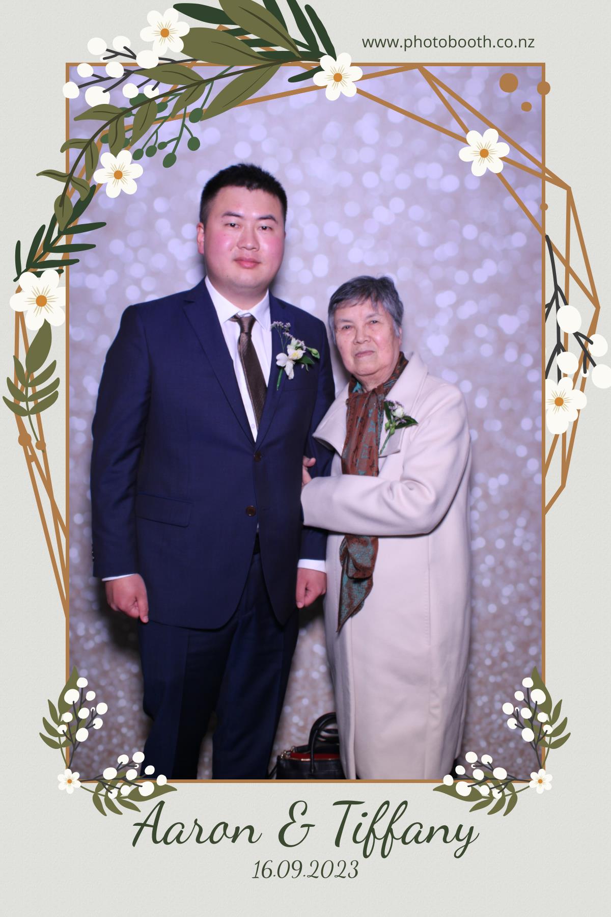 Aaron & Tiffany's Wedding | View more photos from the event at gallery.photobooth.co.nz/u/SelfieCentral/Aaron-Tiffanys-Wedding