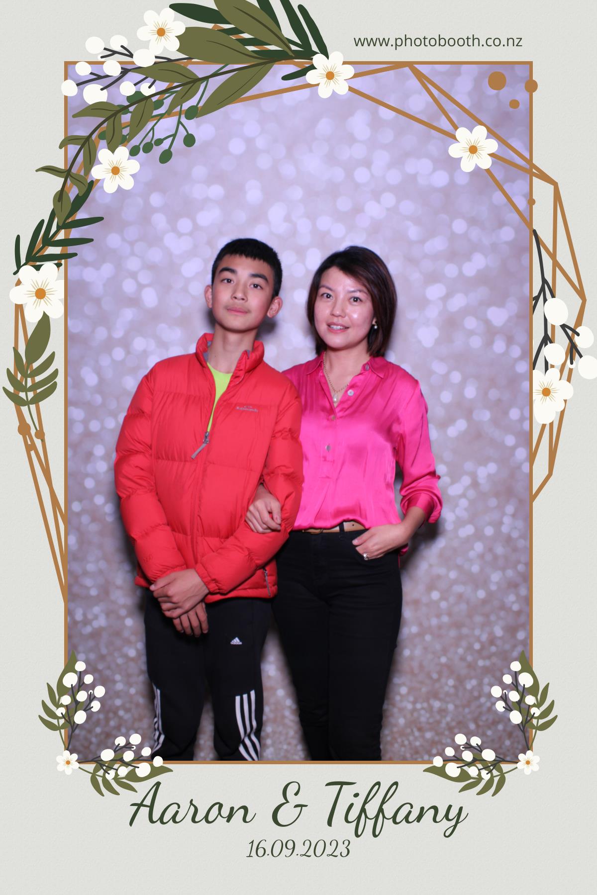 Aaron & Tiffany's Wedding | View more photos from the event at gallery.photobooth.co.nz/u/SelfieCentral/Aaron-Tiffanys-Wedding